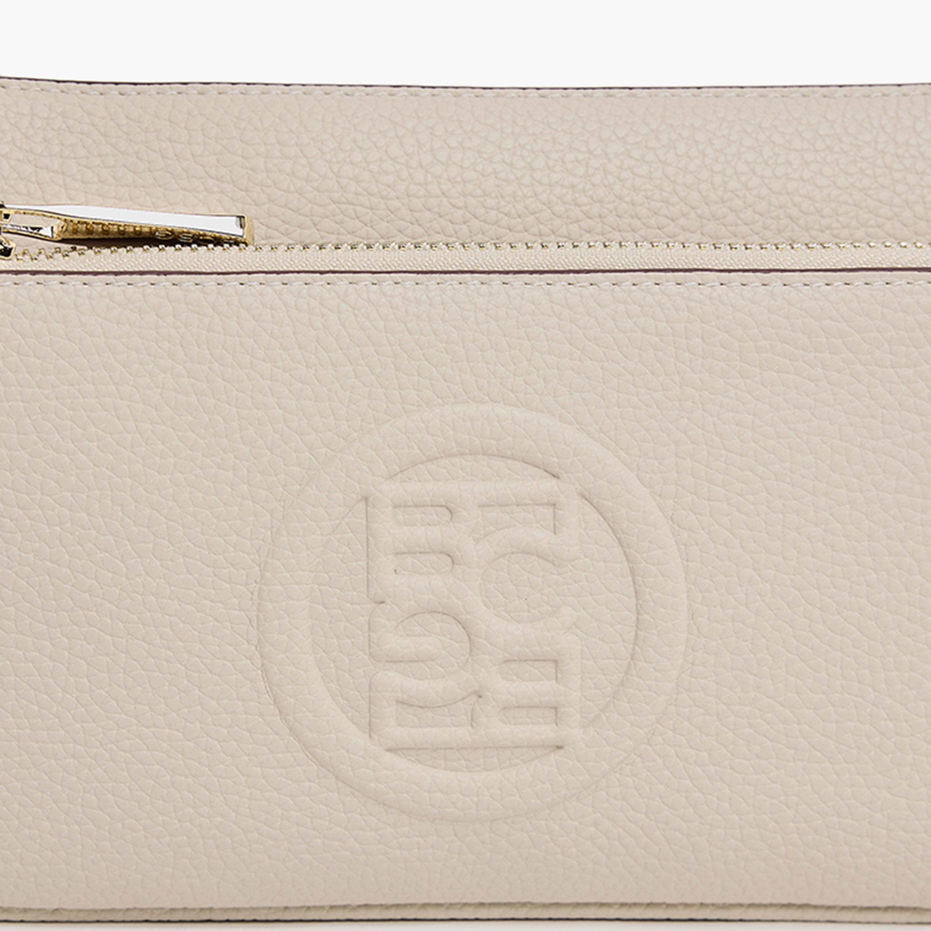 BCBG Textured Crossbody Bag with Zipper and an Adjustable Strap | 22 x 13 x 4 cm-women-bagsandwallets-handbags-image-5