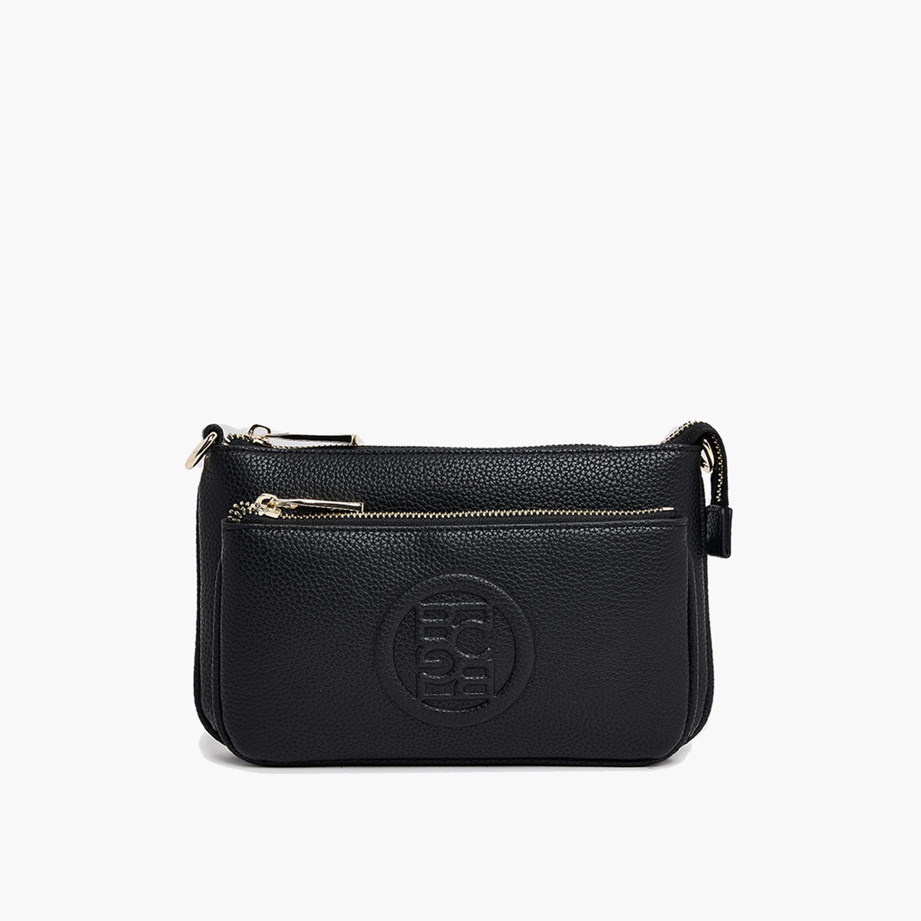 بي سي بي جي- شنطة كروس بودي منقوشة بسحاب إغلاق وحزام قابل للتعديل-women-bagsandwallets-handbags-image-1