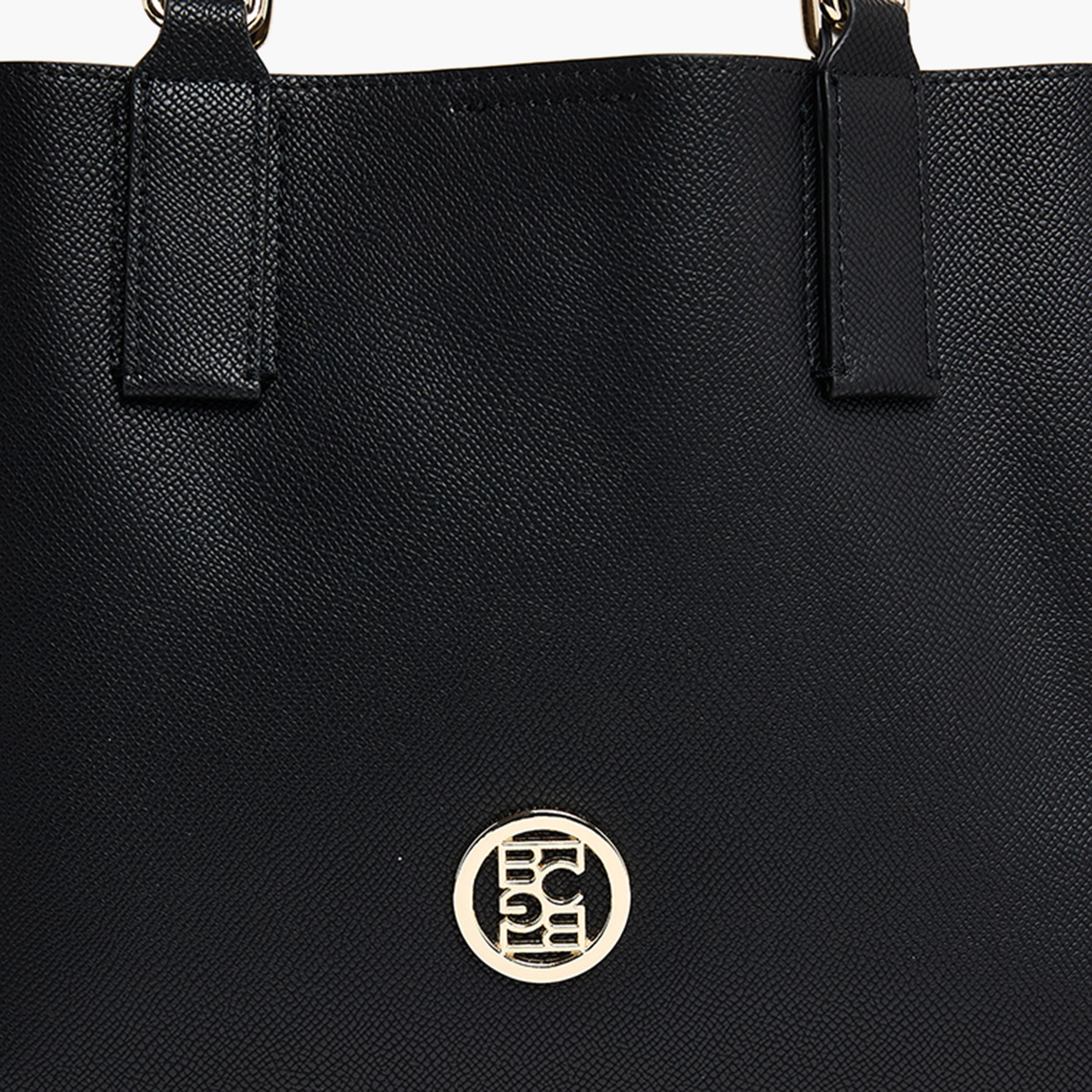 بي سي بي جي- شنطة ساتشل بمقبضين منقوشة بسحاب إغلاق وحزام قابل للفصل-women-bagsandwallets-handbags-image-10