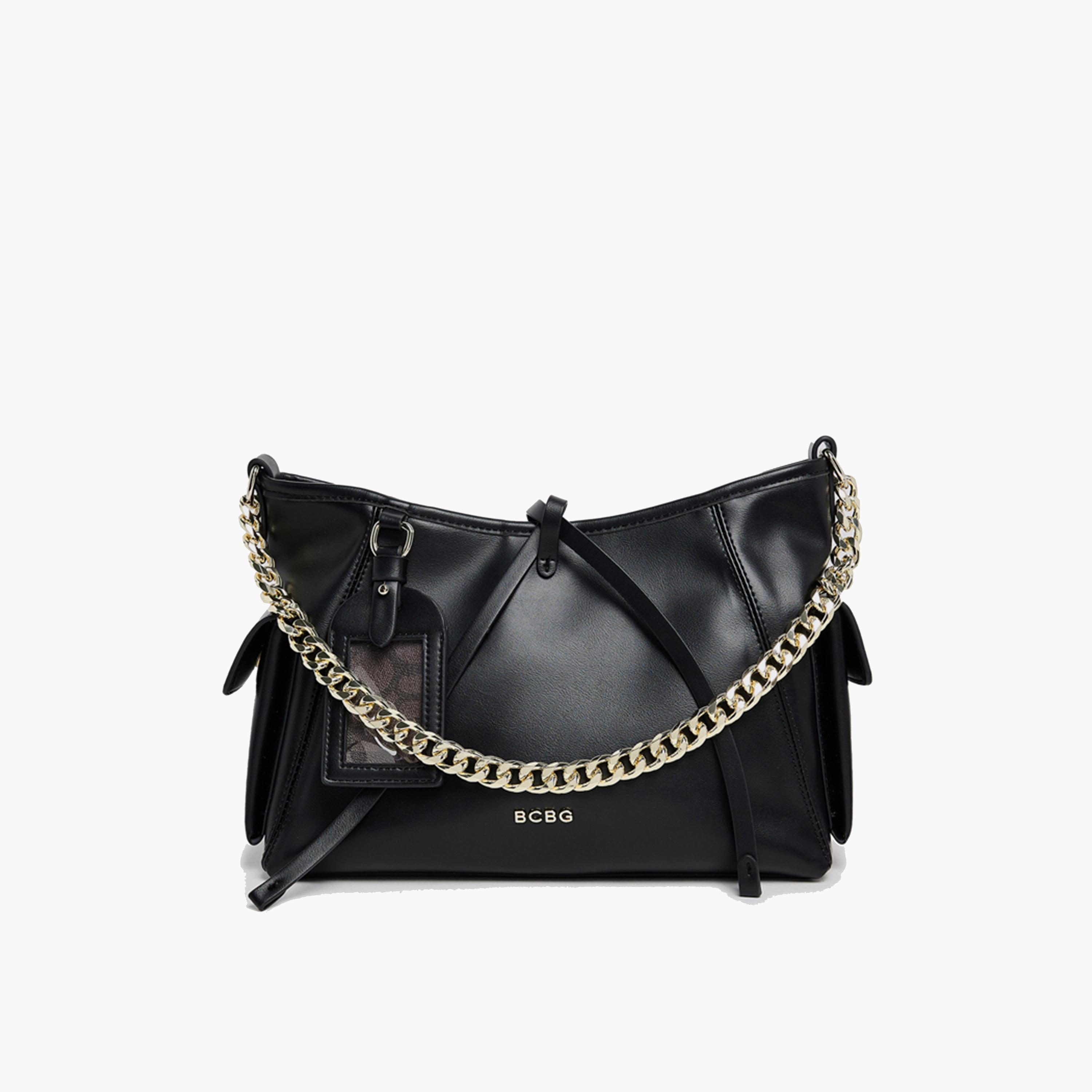 بي سي بي جي- شنطة كتف بقفل مغناطيسي وحزام سلسلة-women-bagsandwallets-handbags-image-1
