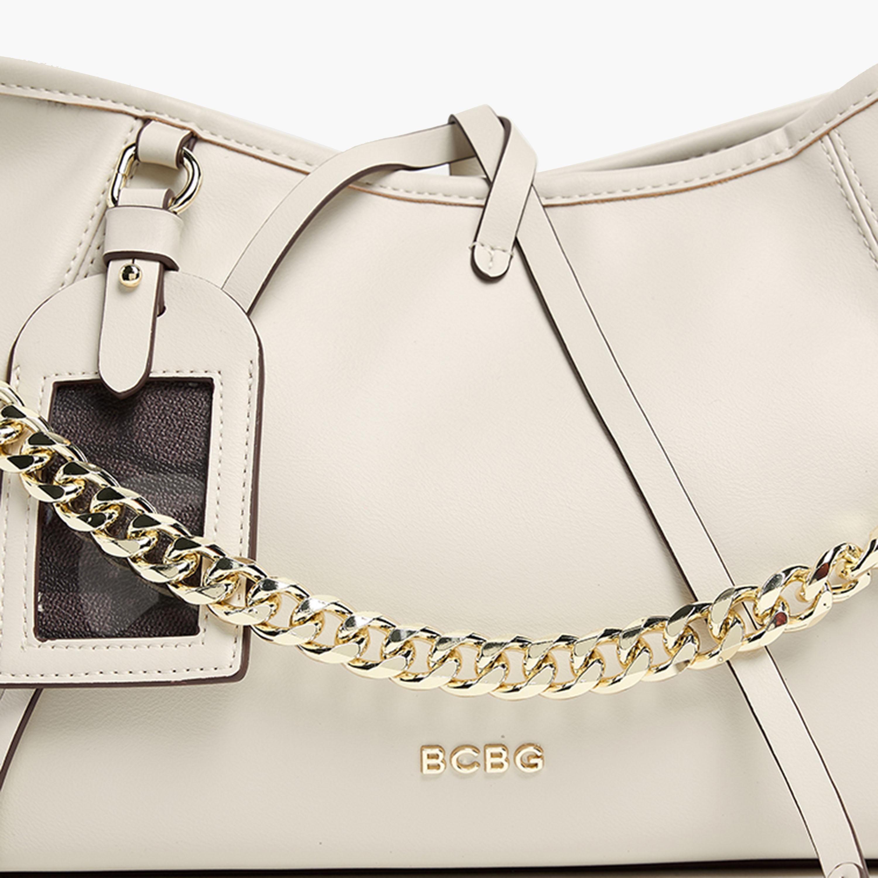 بي سي بي جي- شنطة كتف بقفل مغناطيسي وحزام سلسلة-women-bagsandwallets-handbags-image-10