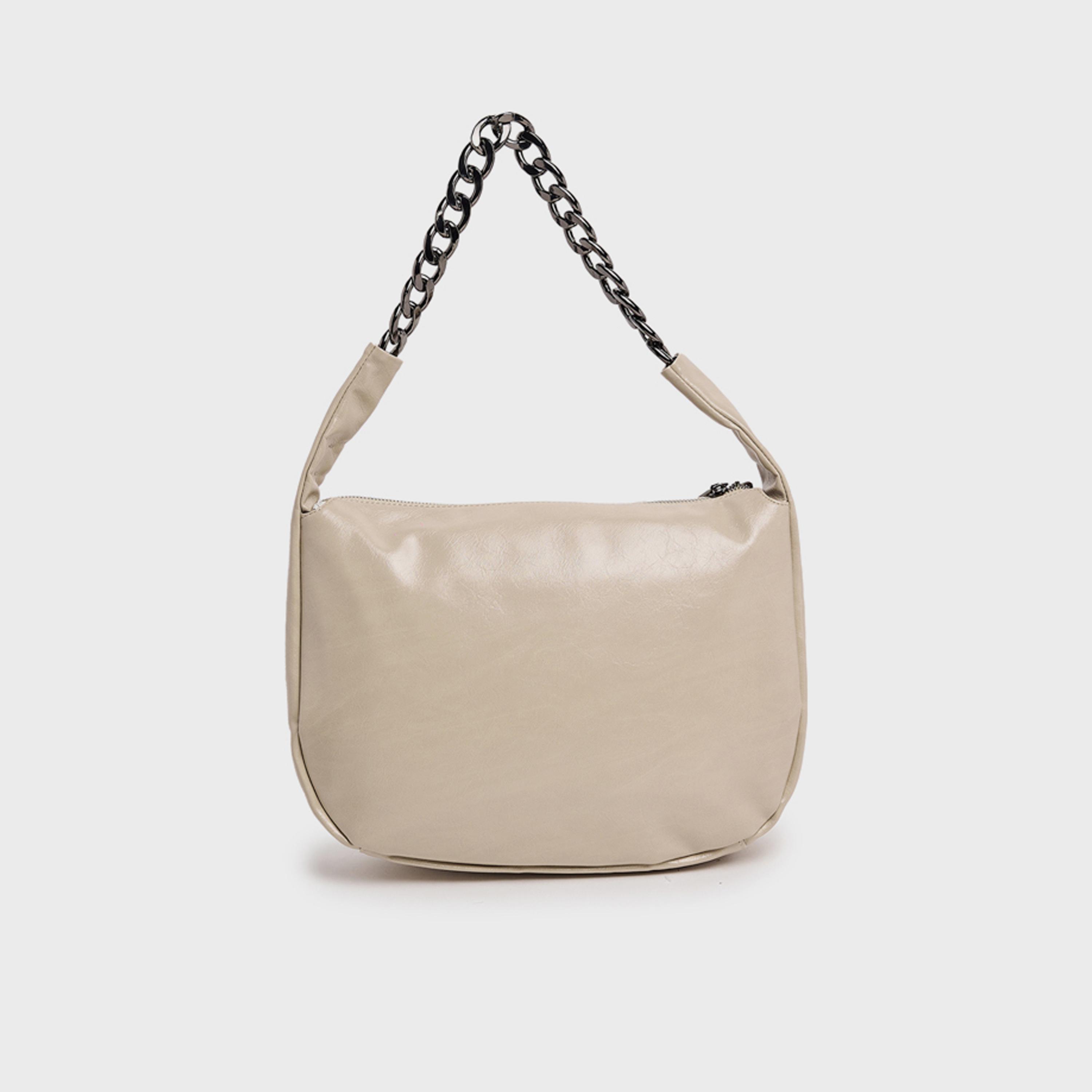 بي سي بي جي- شنطة كتف منقوشة بسحاب إغلاق وحزام سلسلة-women-bagsandwallets-handbags-image-9