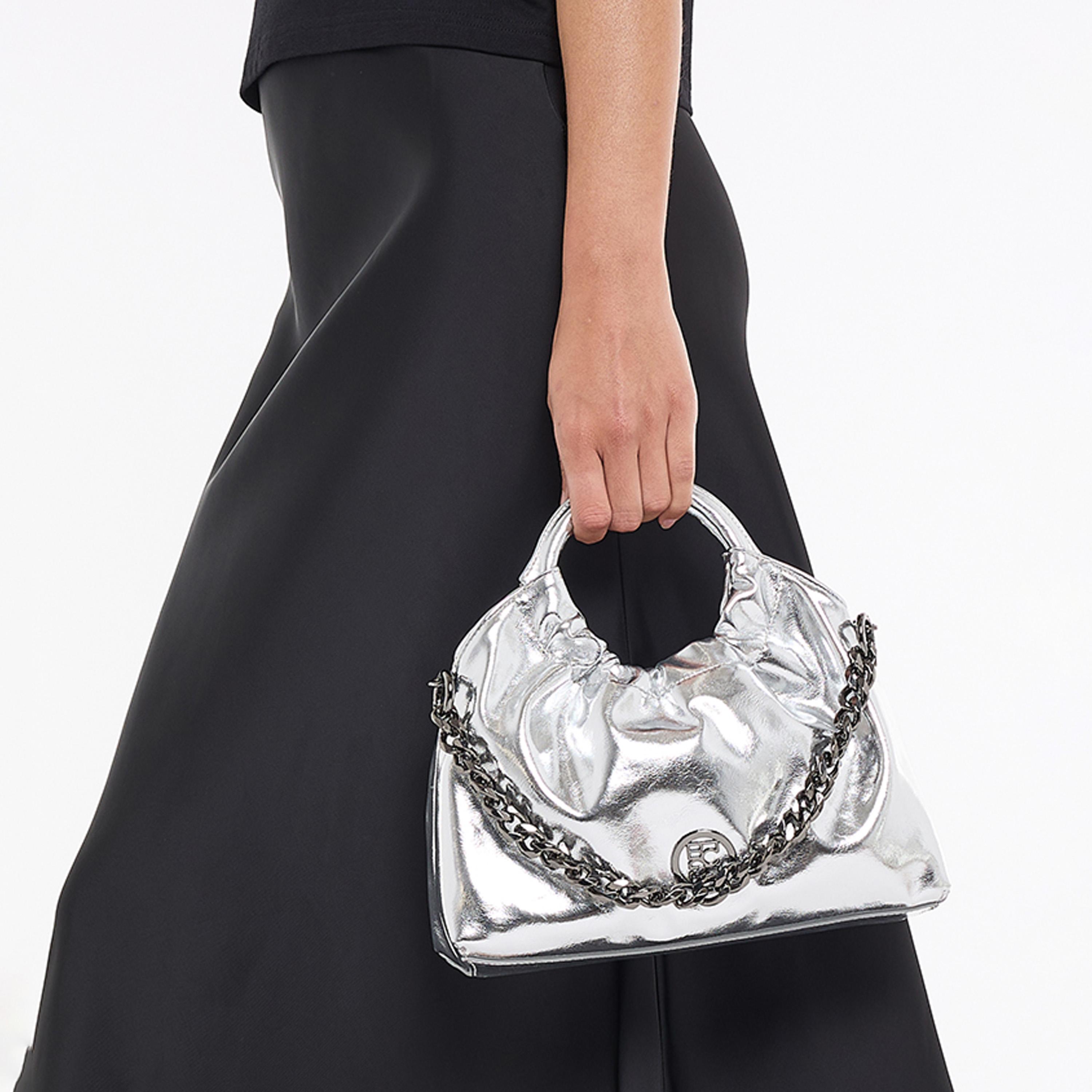 حقيبة كتف بمقبض علوي بمقبض علوي من BCBG مع حزام سلسلة قابل للفصل-women-bagsandwallets-handbags-image-2