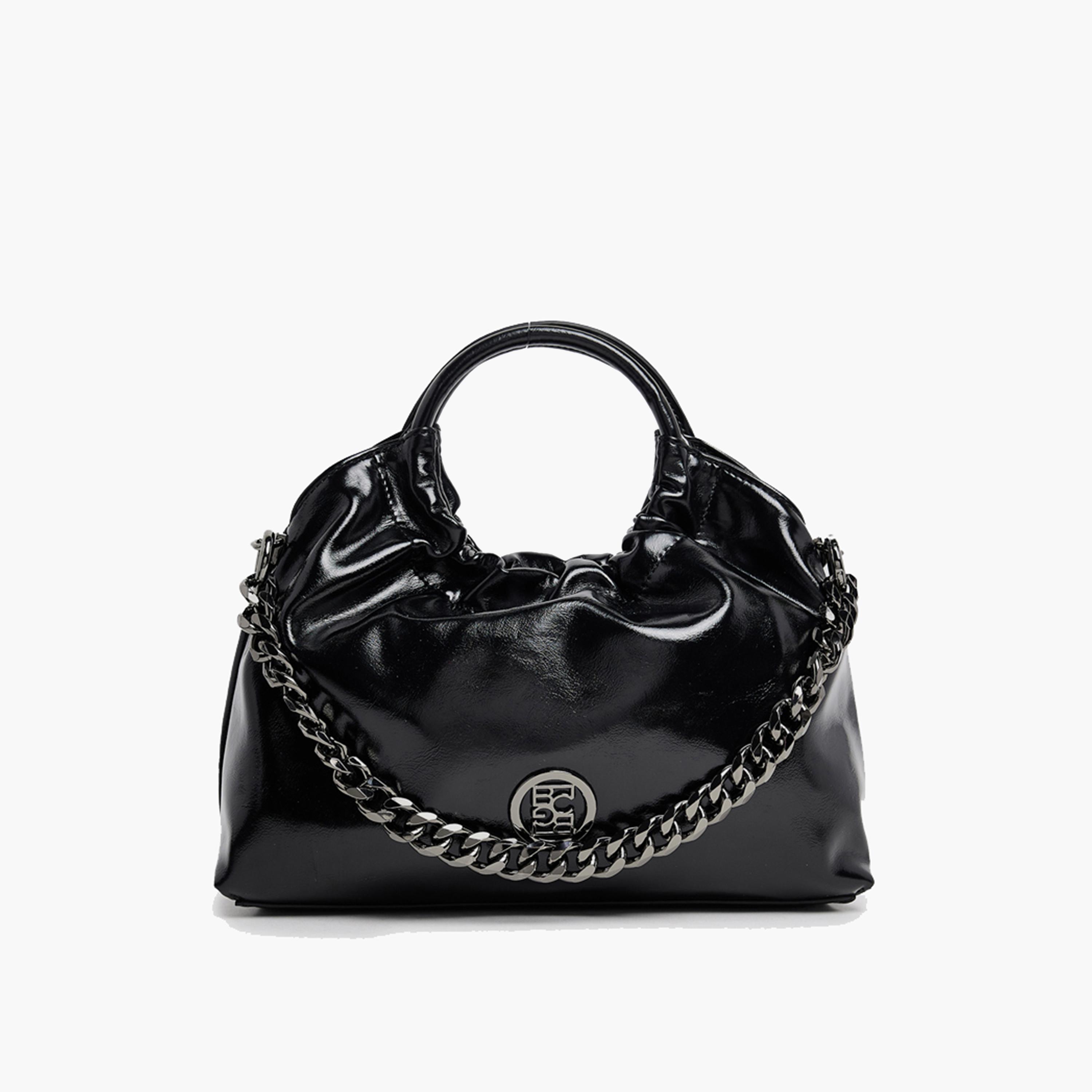 حقيبة كتف بمقبض علوي بمقبض علوي من BCBG مع حزام سلسلة قابل للفصل-women-bagsandwallets-handbags-image-6