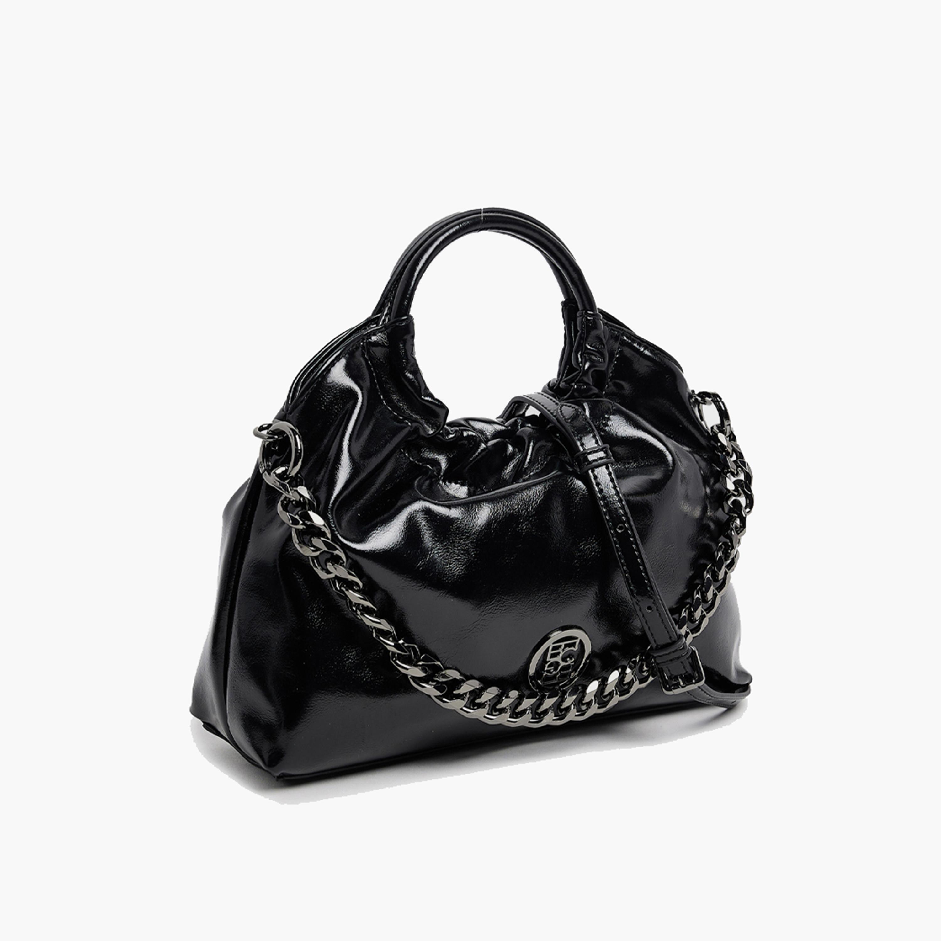 حقيبة كتف بمقبض علوي بمقبض علوي من BCBG مع حزام سلسلة قابل للفصل-women-bagsandwallets-handbags-image-9