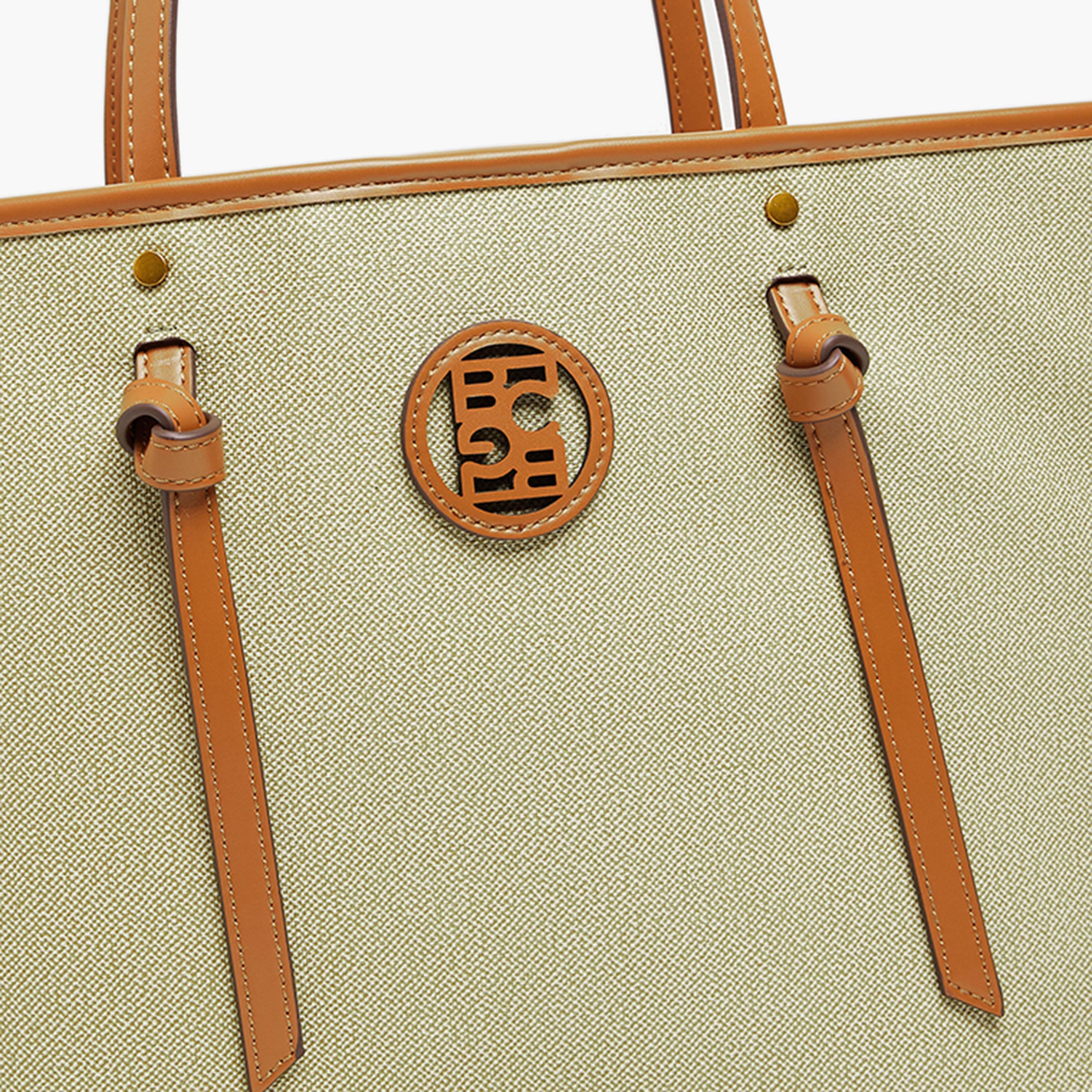 بي سي بي جي- شنطة توت بمقبضين منقوشة بإغلاق مغناطيسي-women-bagsandwallets-handbags-image-5