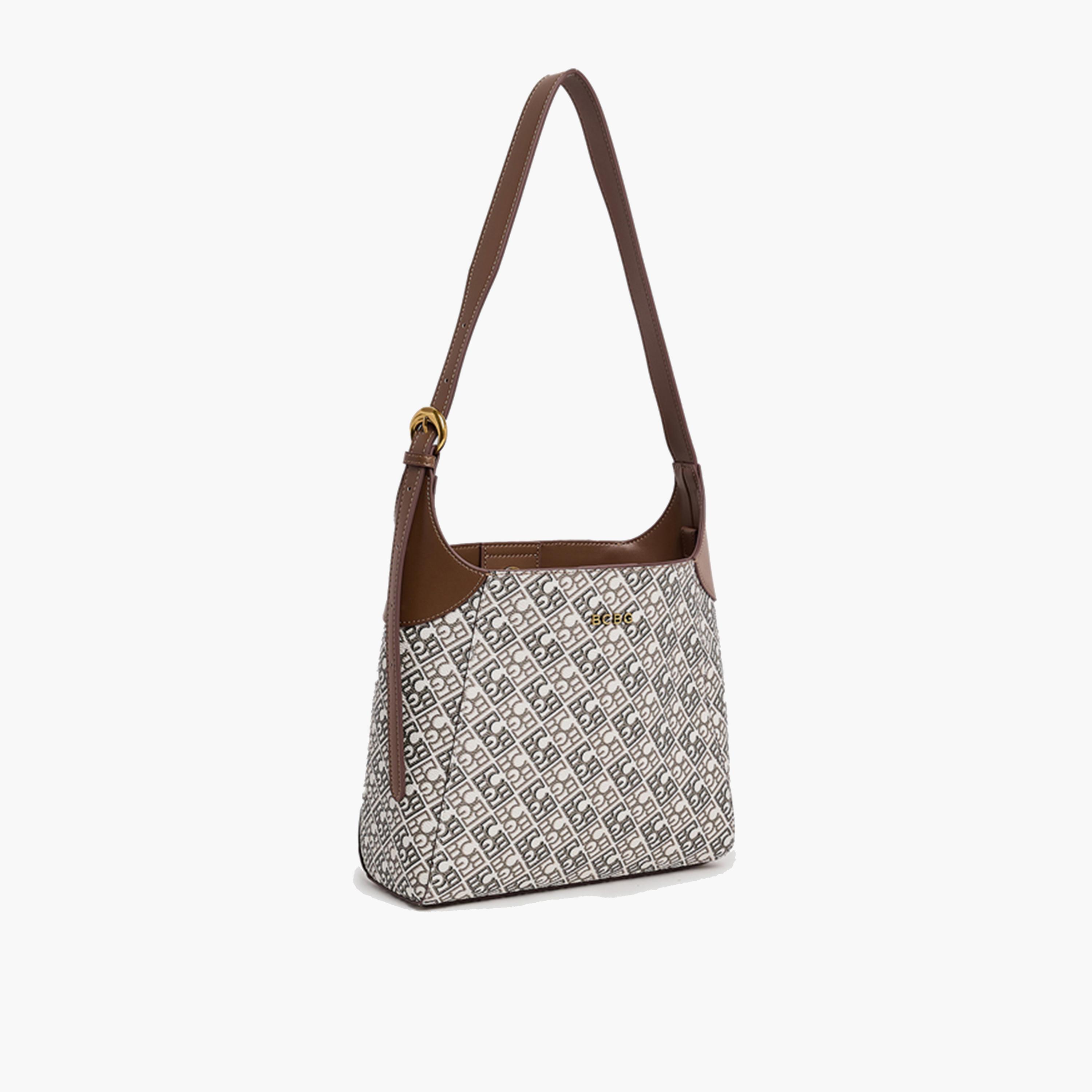 بي سي بي جي- شنطة كتف بمقبضين مزخرفين بقفل مغناطيسي وحزام قابل للتعديل-women-bagsandwallets-handbags-image-4