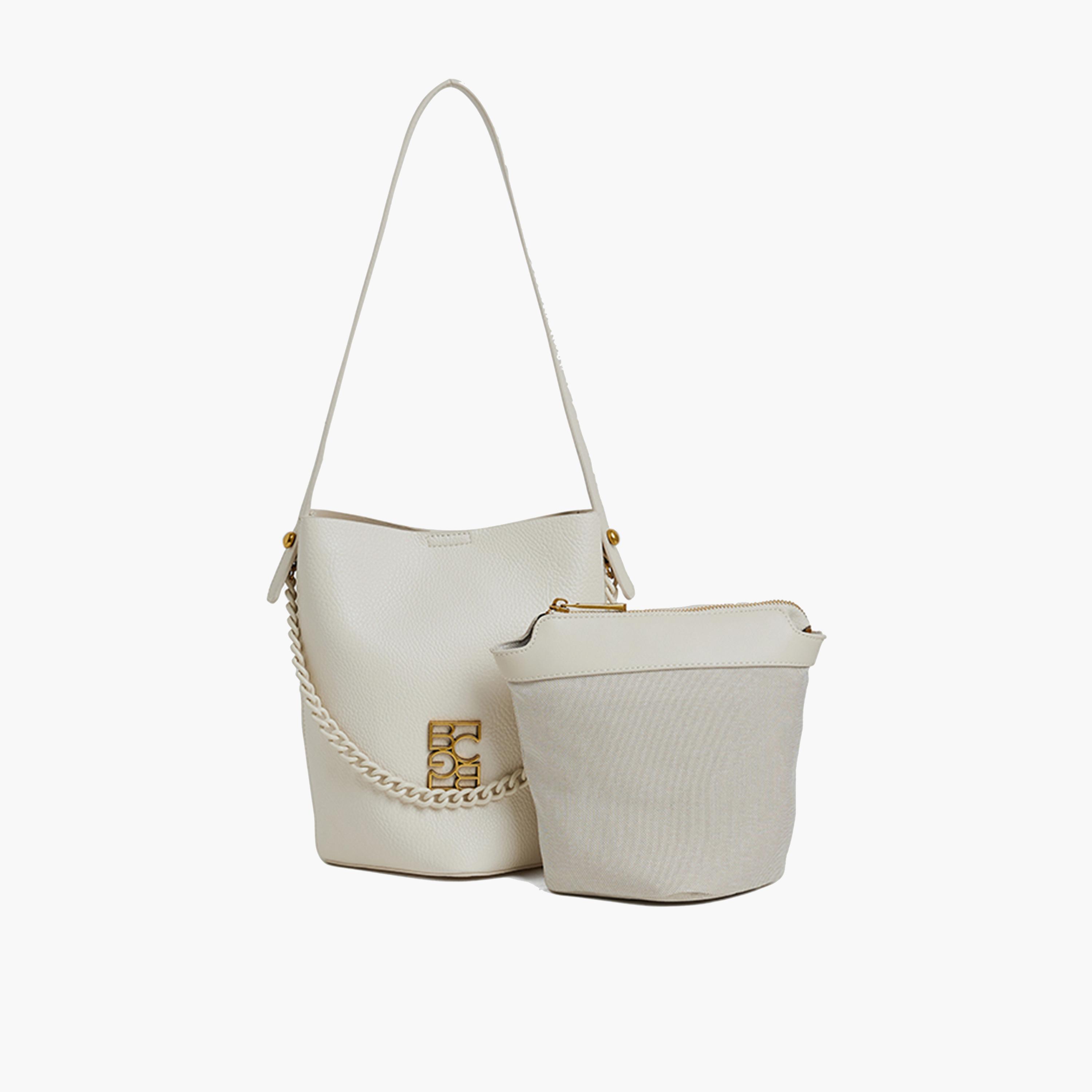 بي سي بي جي- شنطة كتف منقوشة بإغلاق مغناطيسي وحزام سلسلة-women-bagsandwallets-handbags-image-5