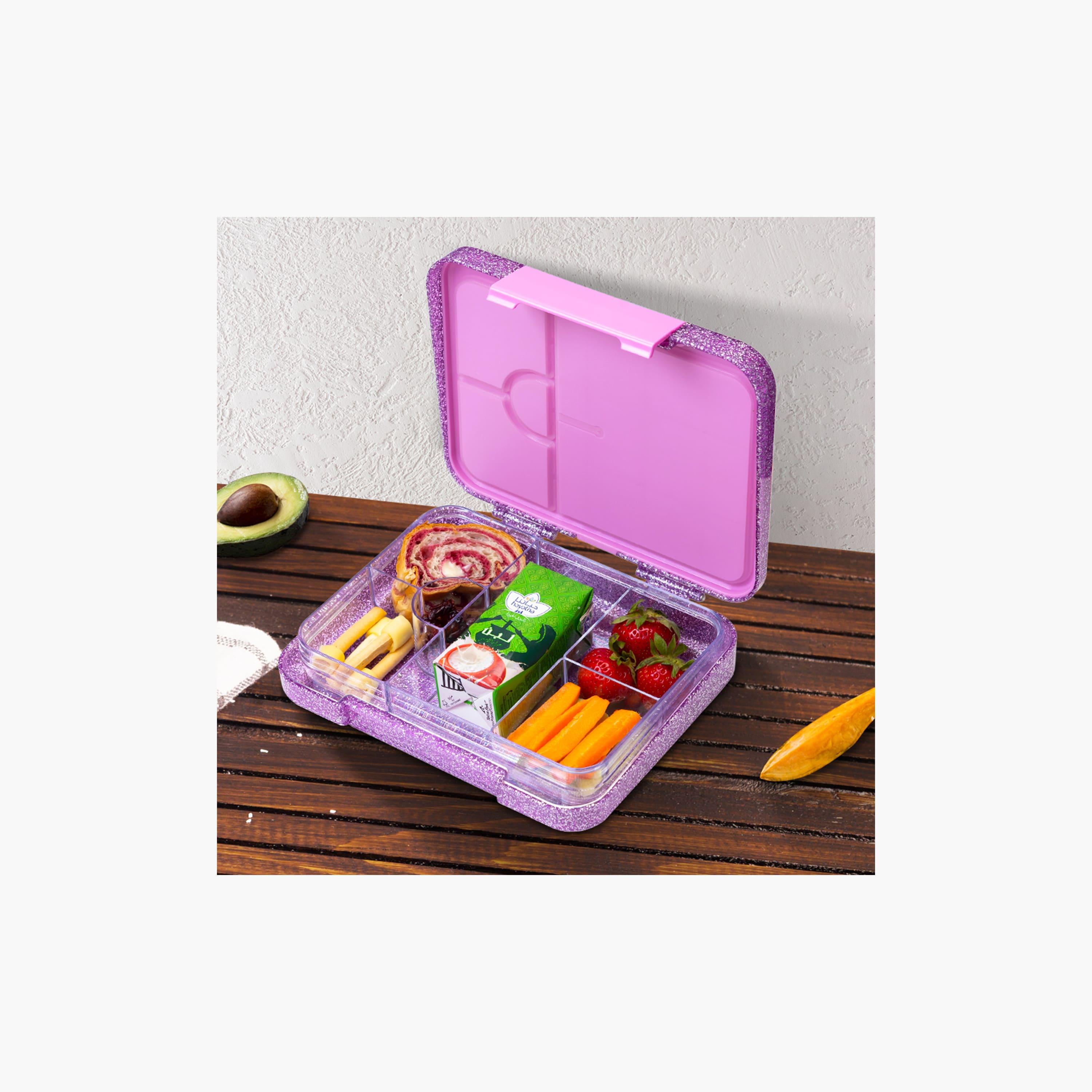 مجموعة صندوق غداء بينتو قابل للتحويل مع حقيبة 6 و4 من إيزي كيدز - لامع-school-lunchessentials-sets-image-6