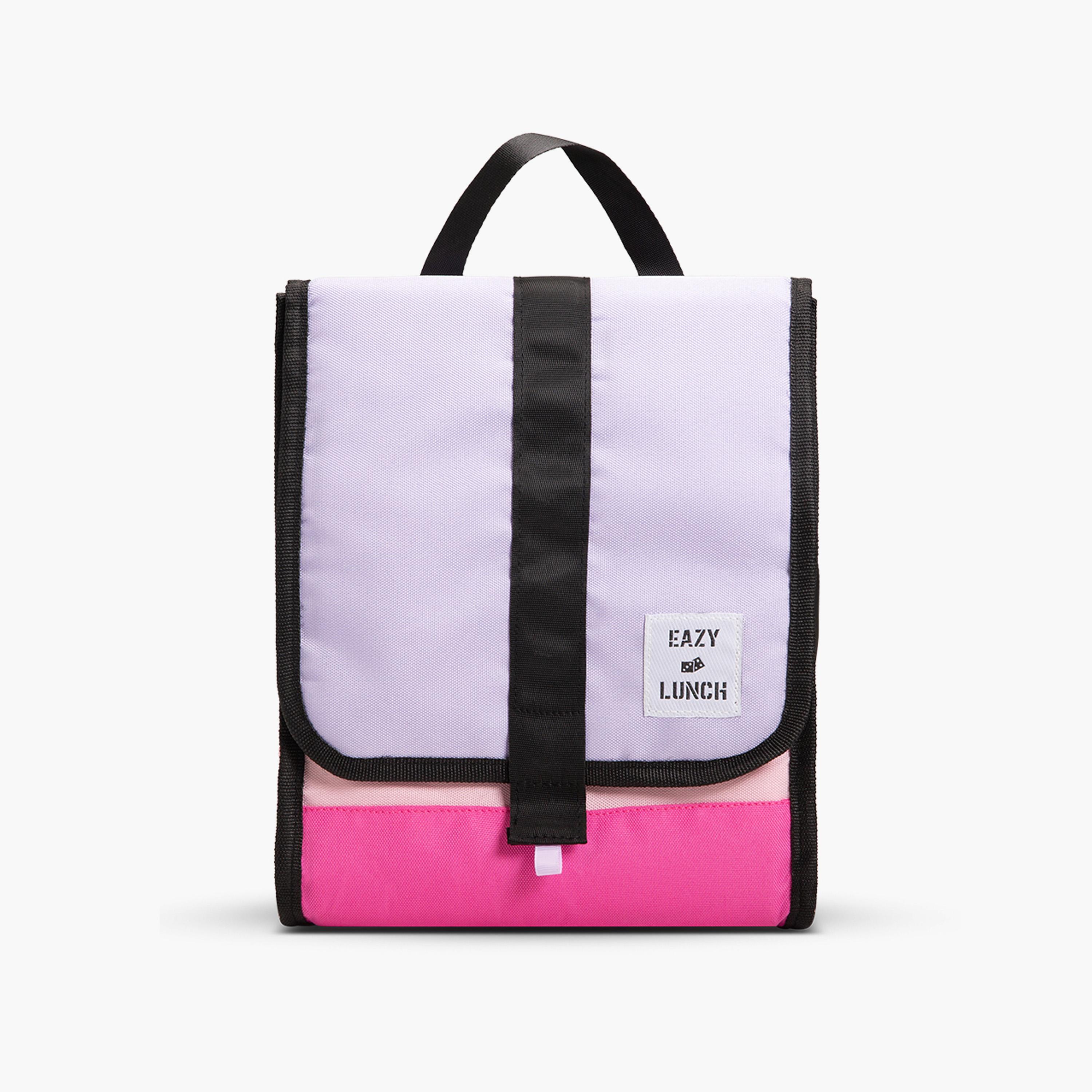 كوب سفر معزول مع حقيبة غداء من إيزي كيدز - 900 مل - لافندر-school-waterbottles-image-3