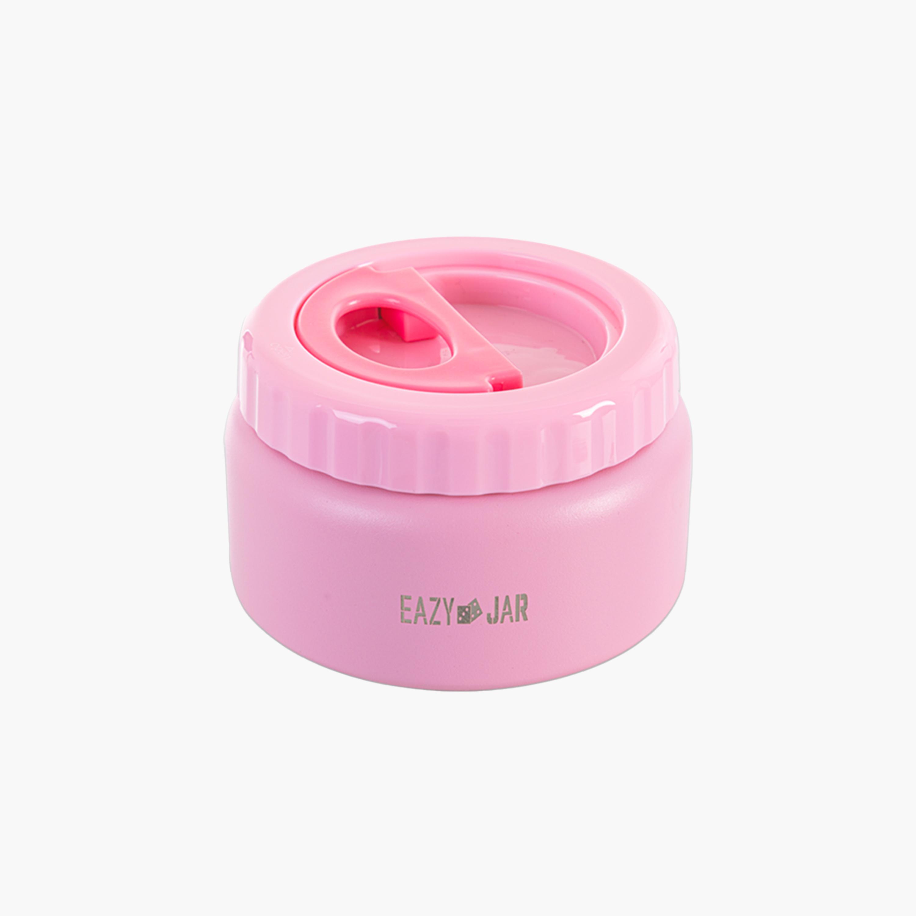 Eazy Kids Jumbo Bento Lunch Box with Bag, Thermos & Dip Jar - Pink-school-lunchessentials-lunchboxes-image-10