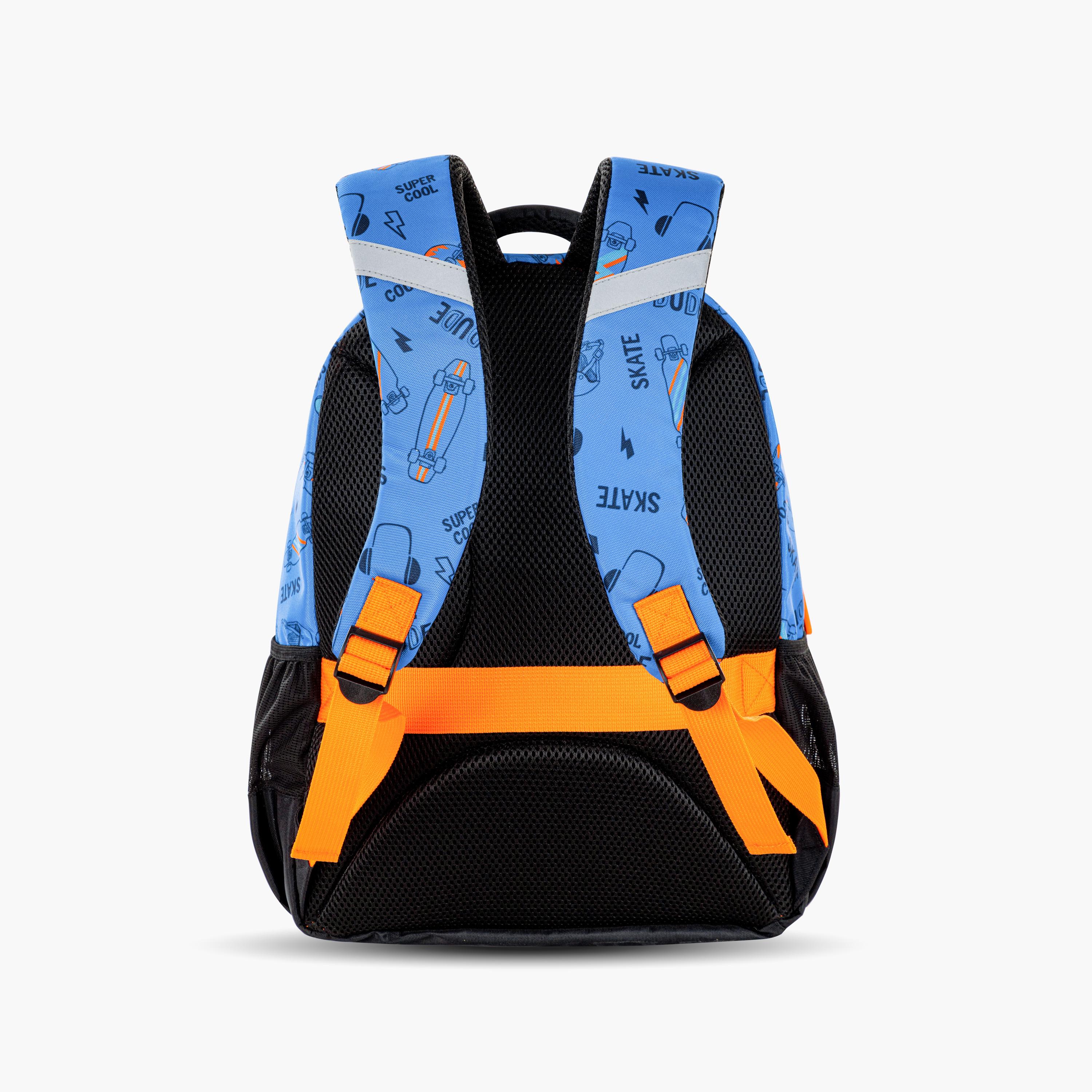 Eazy Kids 5-Piece Backpack Set - 17 Inch - Skate Board - Multicolour-school-bagsandbackpacks-sets-image-8