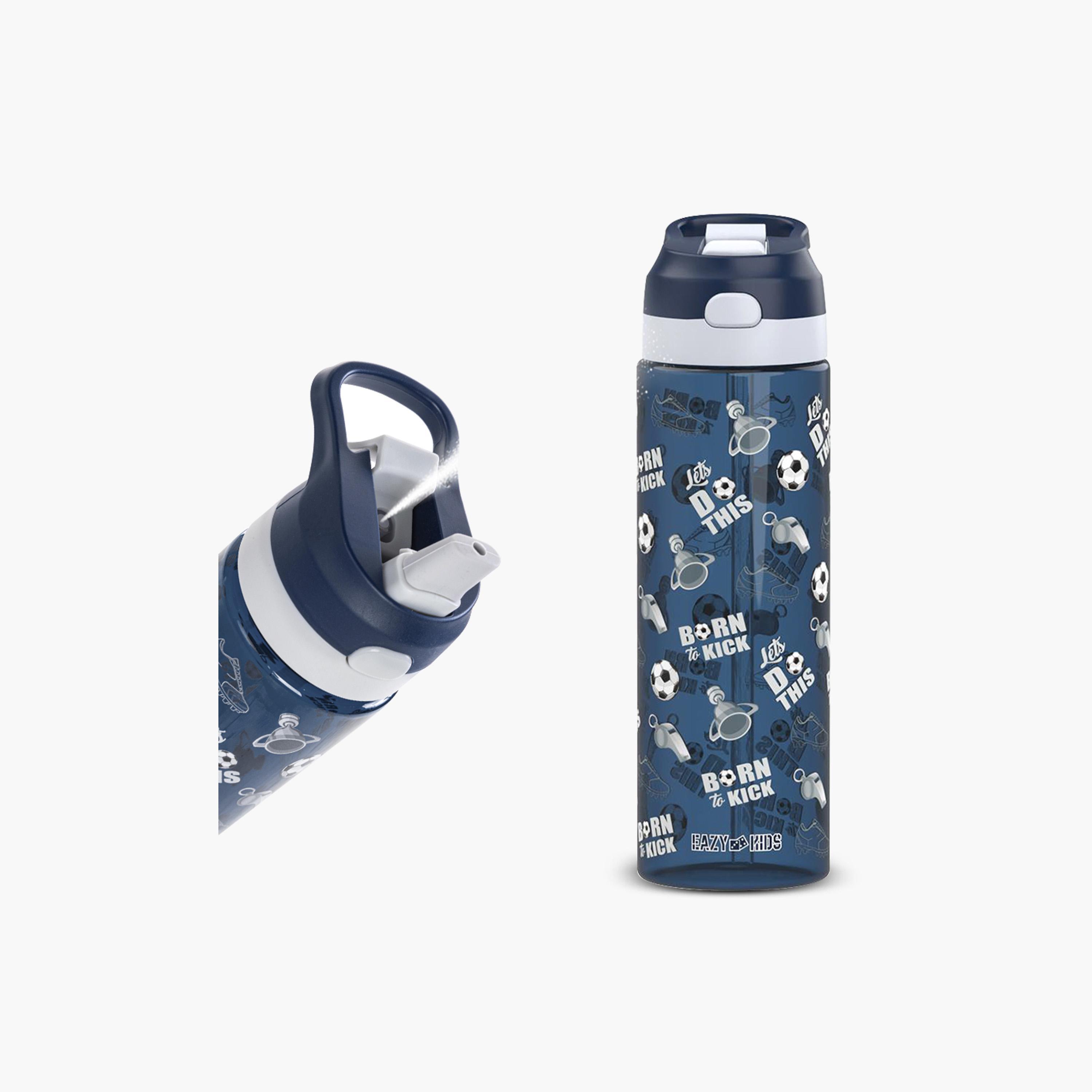 مجموعة حقيبة ظهر مدرسية 4 قطع من إيزي كيدز - 18 بوصة - كرة قدم - أزرق-school-bagsandbackpacks-sets-image-4