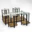 Dafan 5-Piece Glass Top Coffee Table and Side Table Set-InfluencerCodes_Ramadan26_All_20012026-image-1