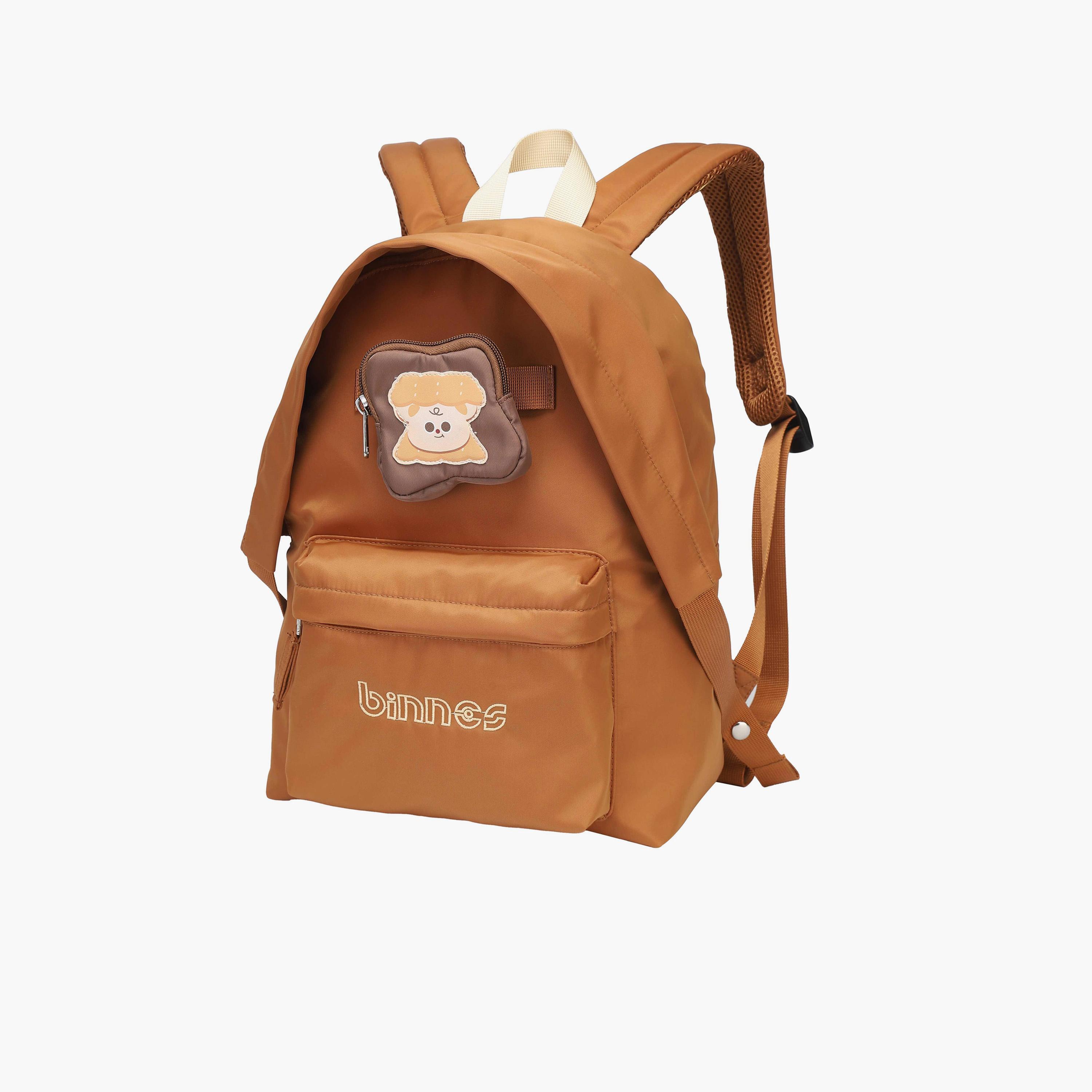 Binnes 14.2 Inches Backpack, Polyester, Adjustable Shoulder Straps | BNS6015-school-bagsandbackpacks-backpacks-image-5