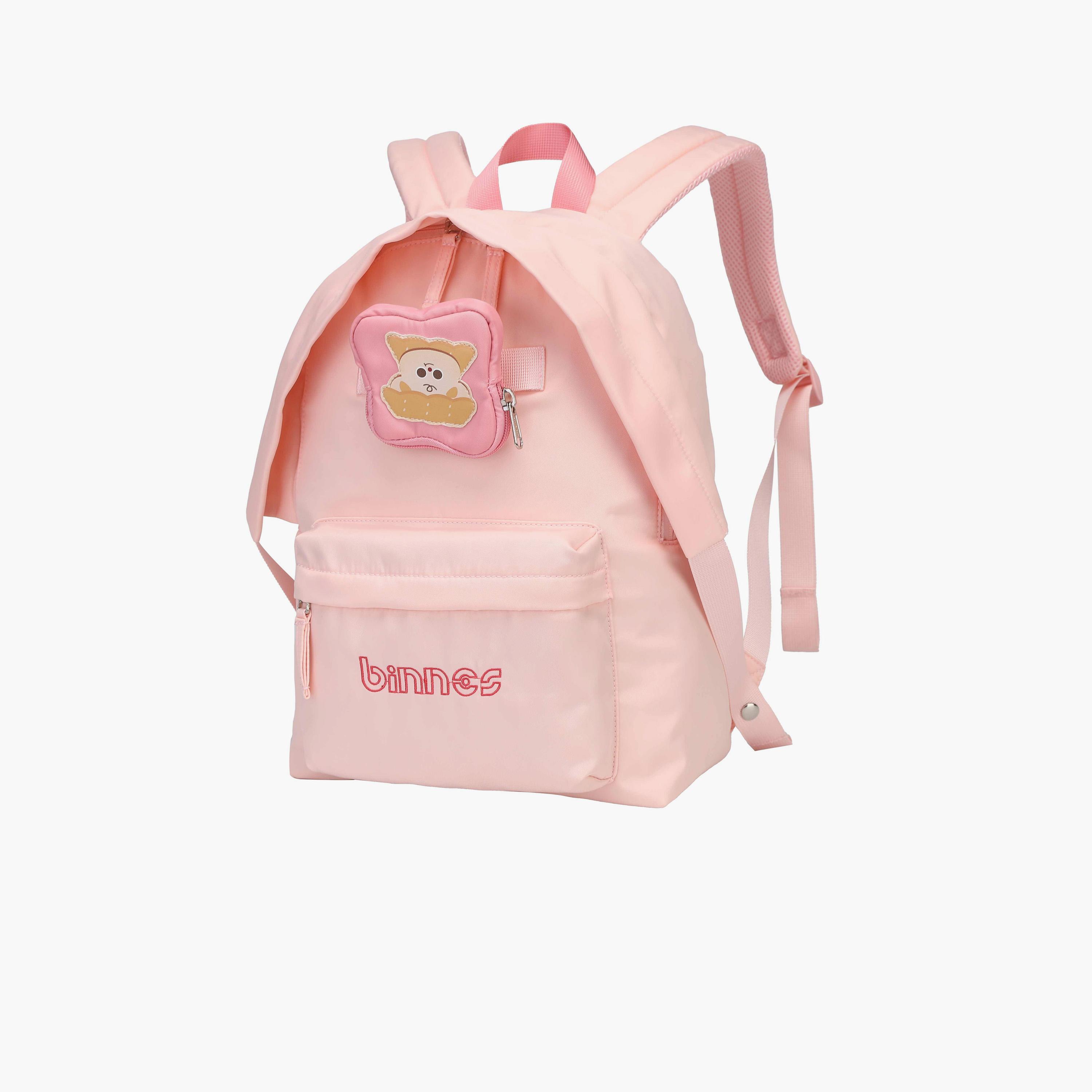 Binnes 14.2 Inches Backpack, Polyester, Adjustable Shoulder Straps | BNS6015-school-bagsandbackpacks-backpacks-image-5