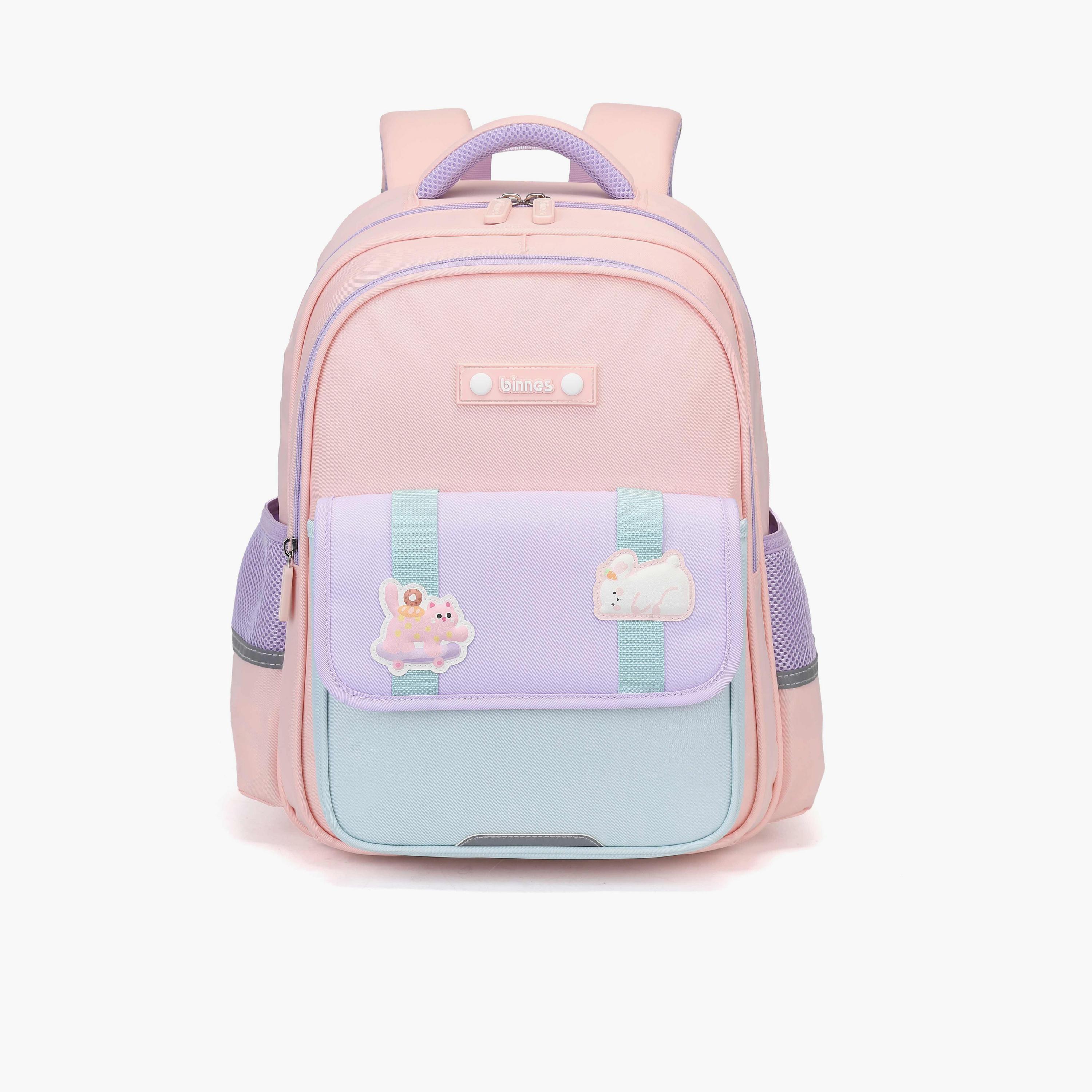 بينيس- شنطة ظهر بوليستر   15.2  أنش،  أحزمة كتف قابلة للتعديل | BNS6076-school-bagsandbackpacks-backpacks-image-1