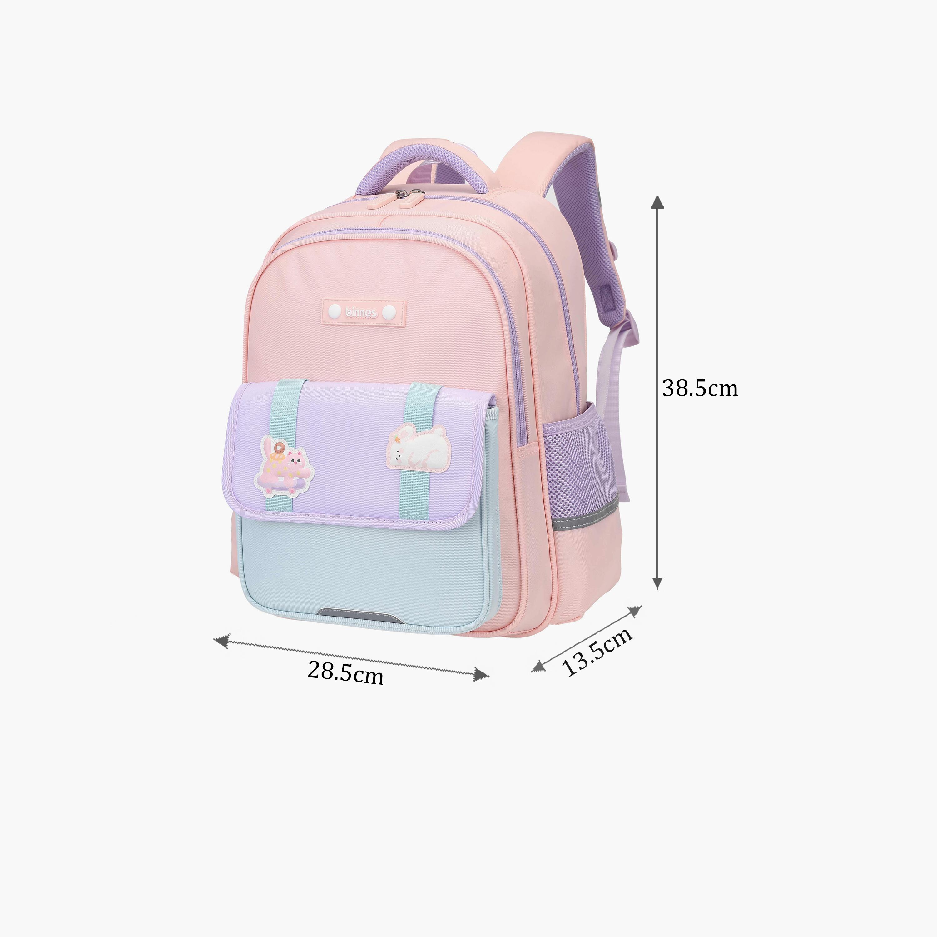 بينيس- شنطة ظهر بوليستر   15.2  أنش،  أحزمة كتف قابلة للتعديل | BNS6076-school-bagsandbackpacks-backpacks-image-2