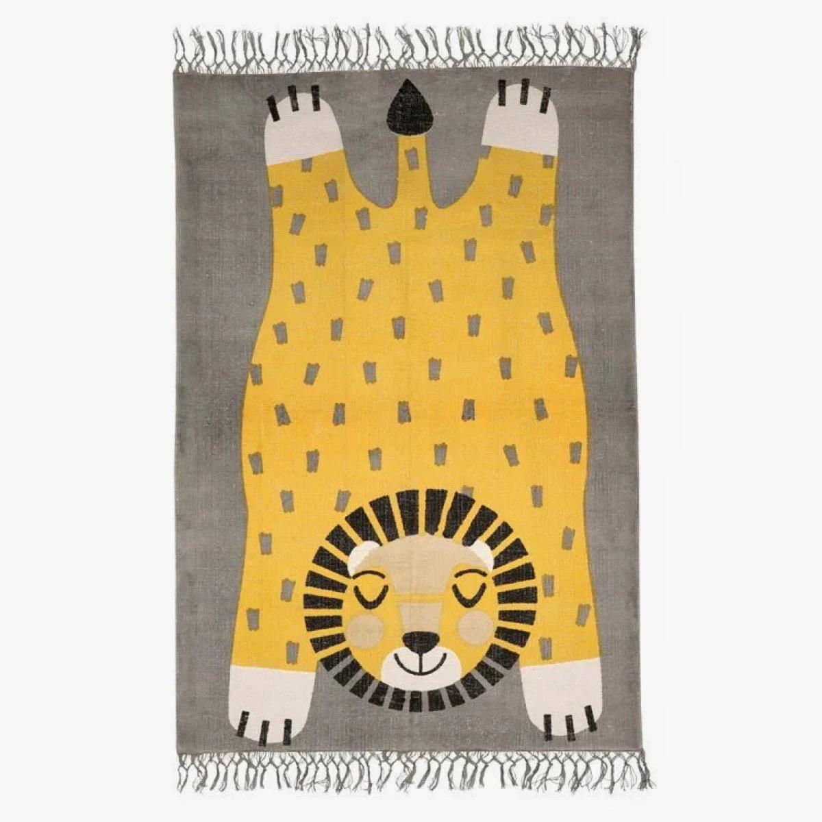 Nattiot Baba Lion Handwoven Rug - 110x170 cm