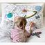 غطاء وسادة قطن - إيت سليب دودل - 50x75 سم-babyandkids-beddingandwindows-bedding-pillowcases-image-1
