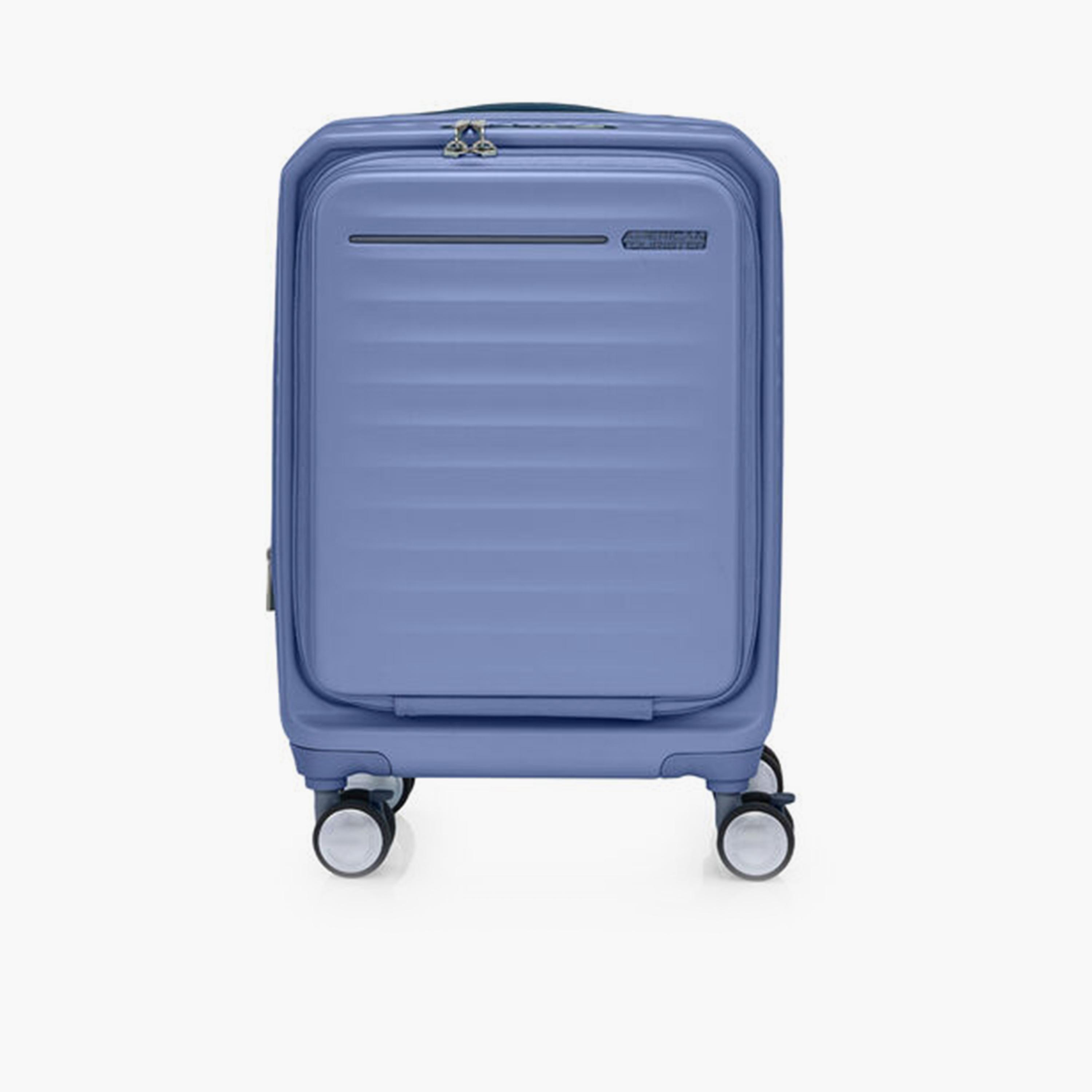 American Tourister Frontec 54 CM Small Cabin Polycarbonate with ABS Hard Sided 4-Wheeler Spinner Trolley Bag with TSA Lock-travel-luggagesandbags-luggage-image-5