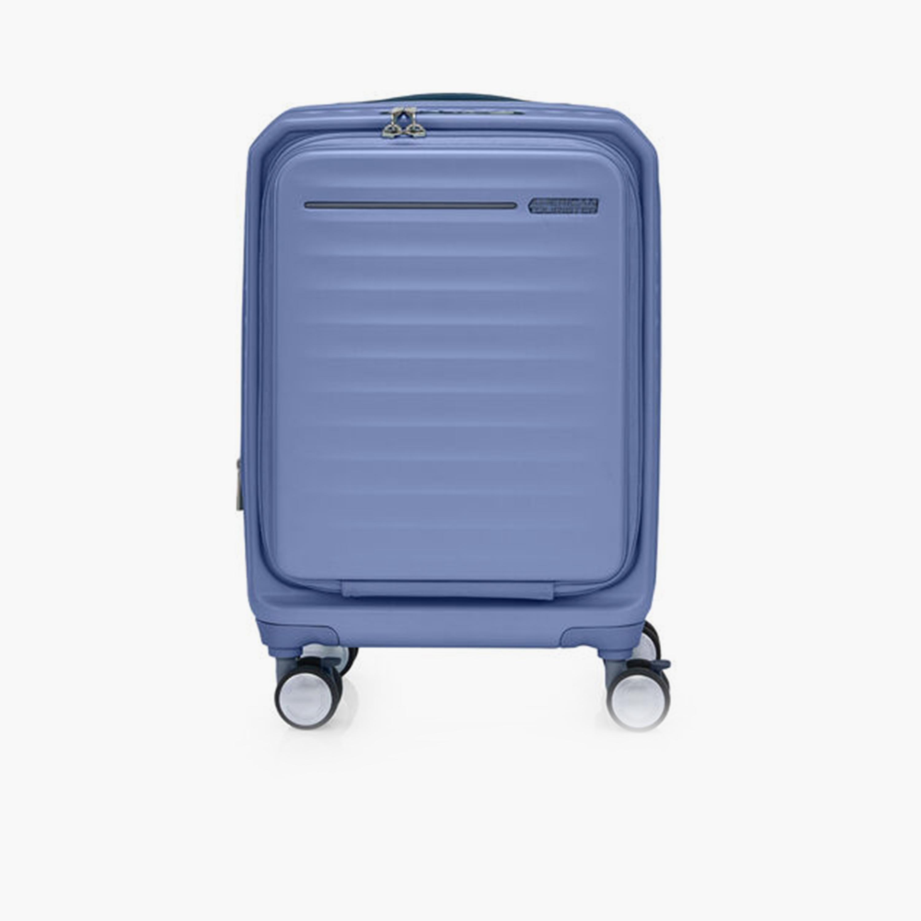 American Tourister Frontec 54 CM Small Cabin Polycarbonate with ABS Hard Sided 4-Wheeler Spinner Trolley Bag with TSA Lock-travel-luggagesandbags-luggage-image-6