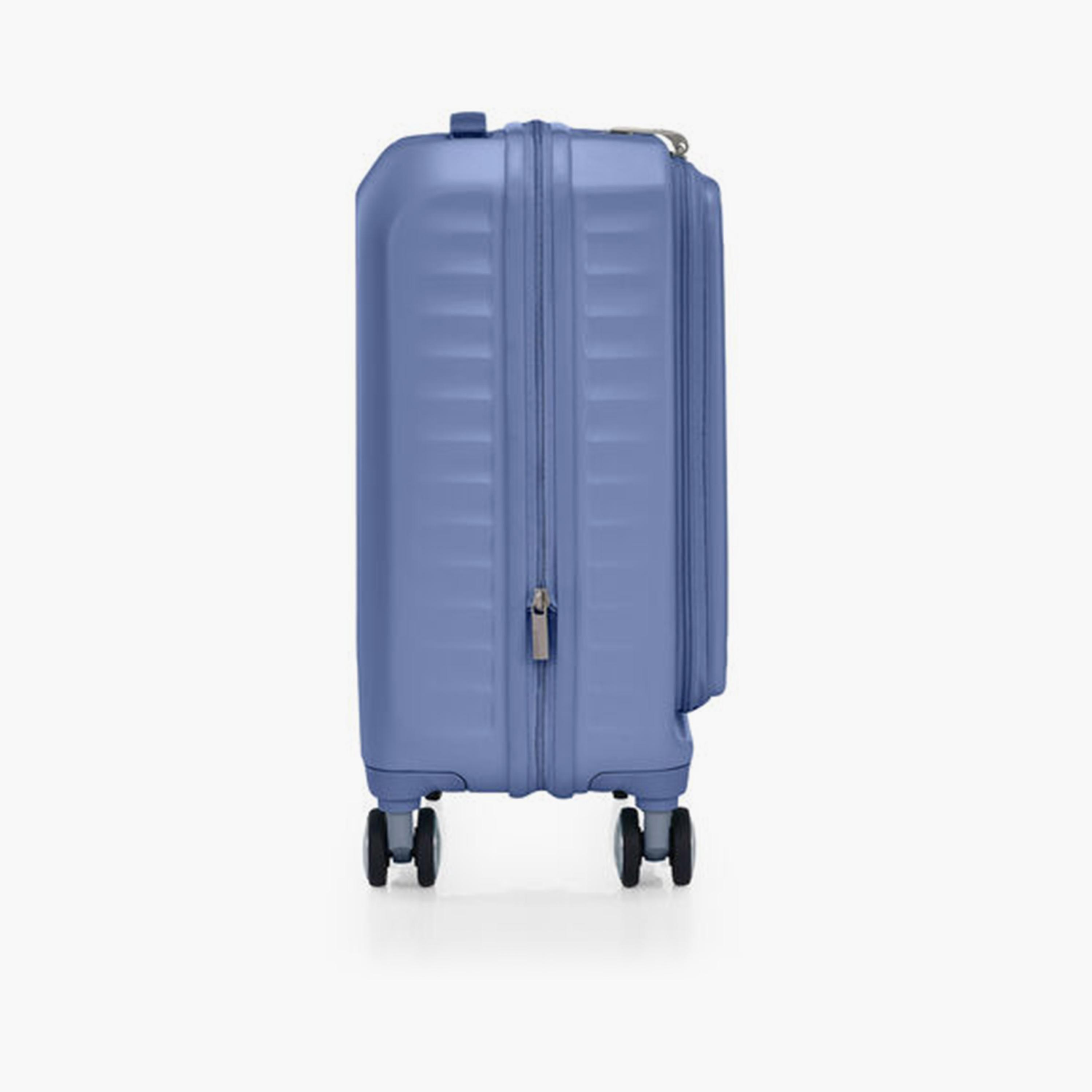American Tourister Frontec 54 CM Small Cabin Polycarbonate with ABS Hard Sided 4-Wheeler Spinner Trolley Bag with TSA Lock-travel-luggagesandbags-luggage-image-9