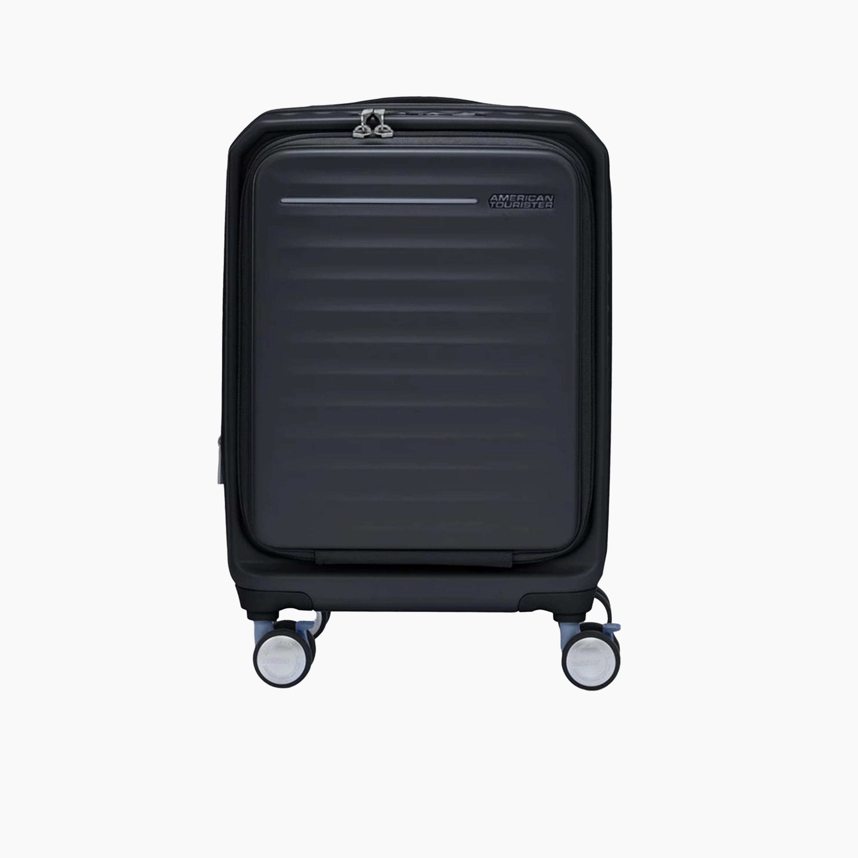 American Tourister Frontec 54 CM Small Cabin Polycarbonate with ABS Hard Sided 4-Wheeler Spinner Trolley Bag with TSA Lock-travel-luggagesandbags-luggage-image-5