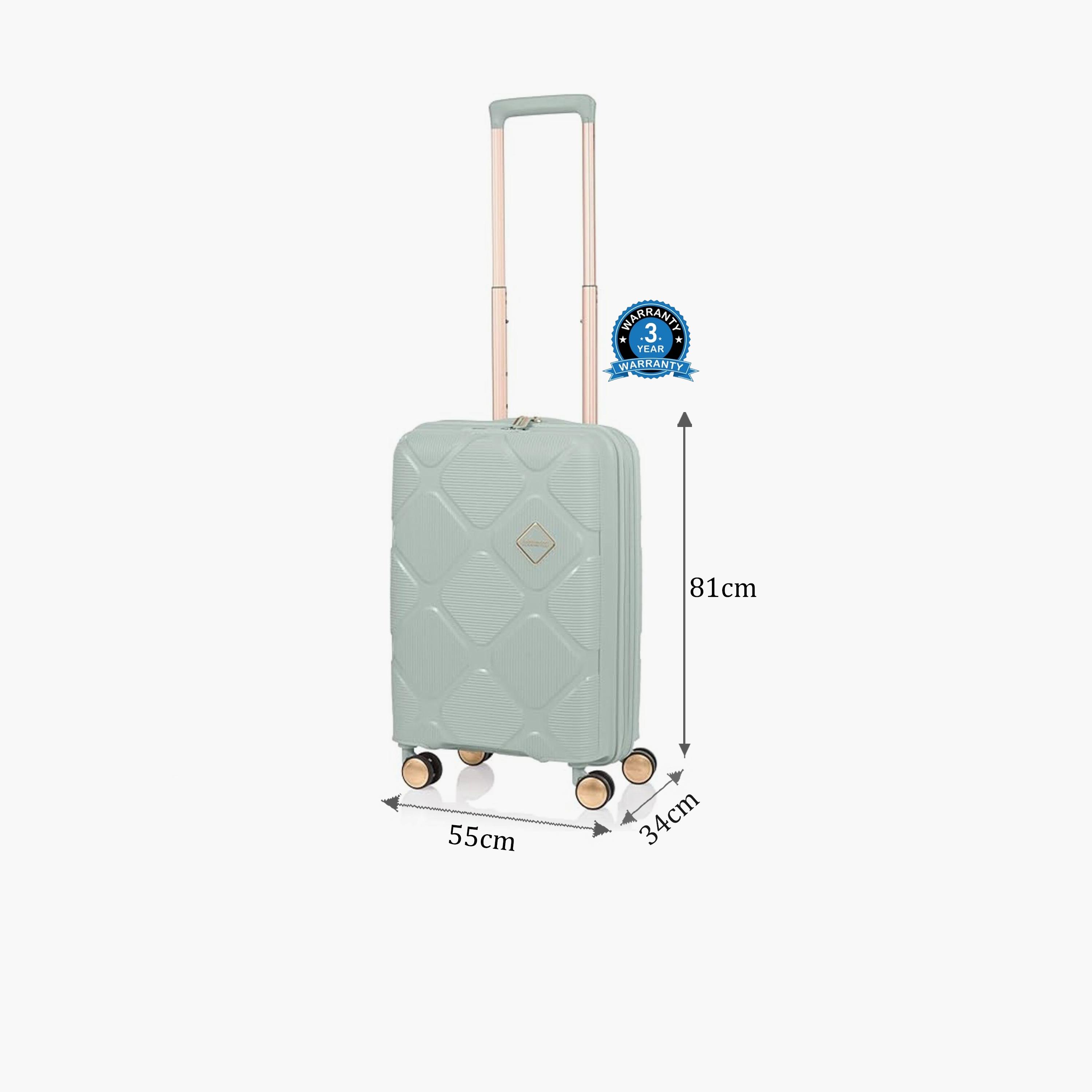 American Tourister Instagon 81 CM Large Checkin Polypropylene Hard Sided 4-Wheeler Spinner Trolley Bag with TSA Lock-travel-luggagesandbags-luggage-image-2