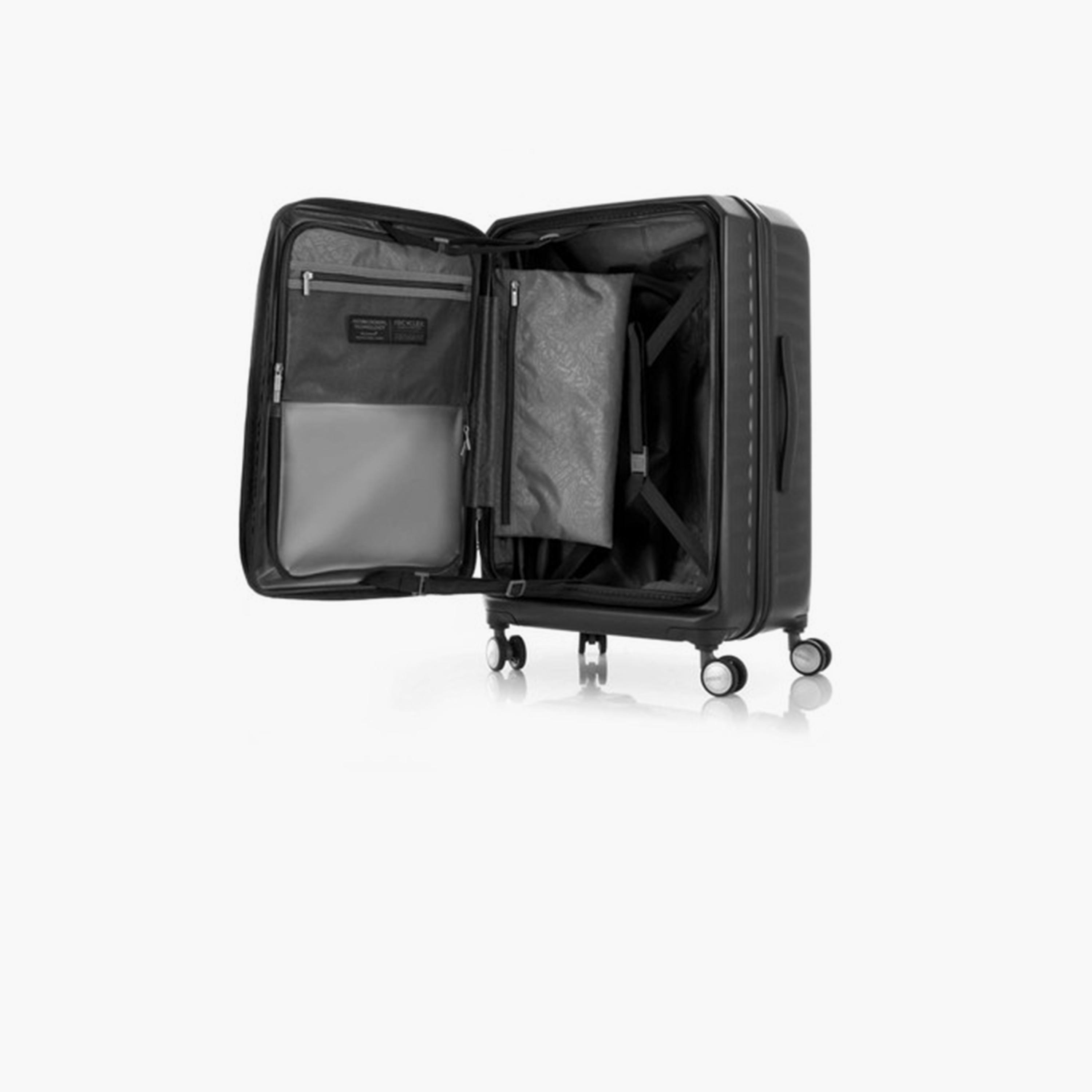 American Tourister Frontec 79 CM Large Checkin Polycarbonate with ABS Hard Sided 4-Wheeler Spinner Trolley Bag with TSA Lock-travel-luggagesandbags-luggage-image-8