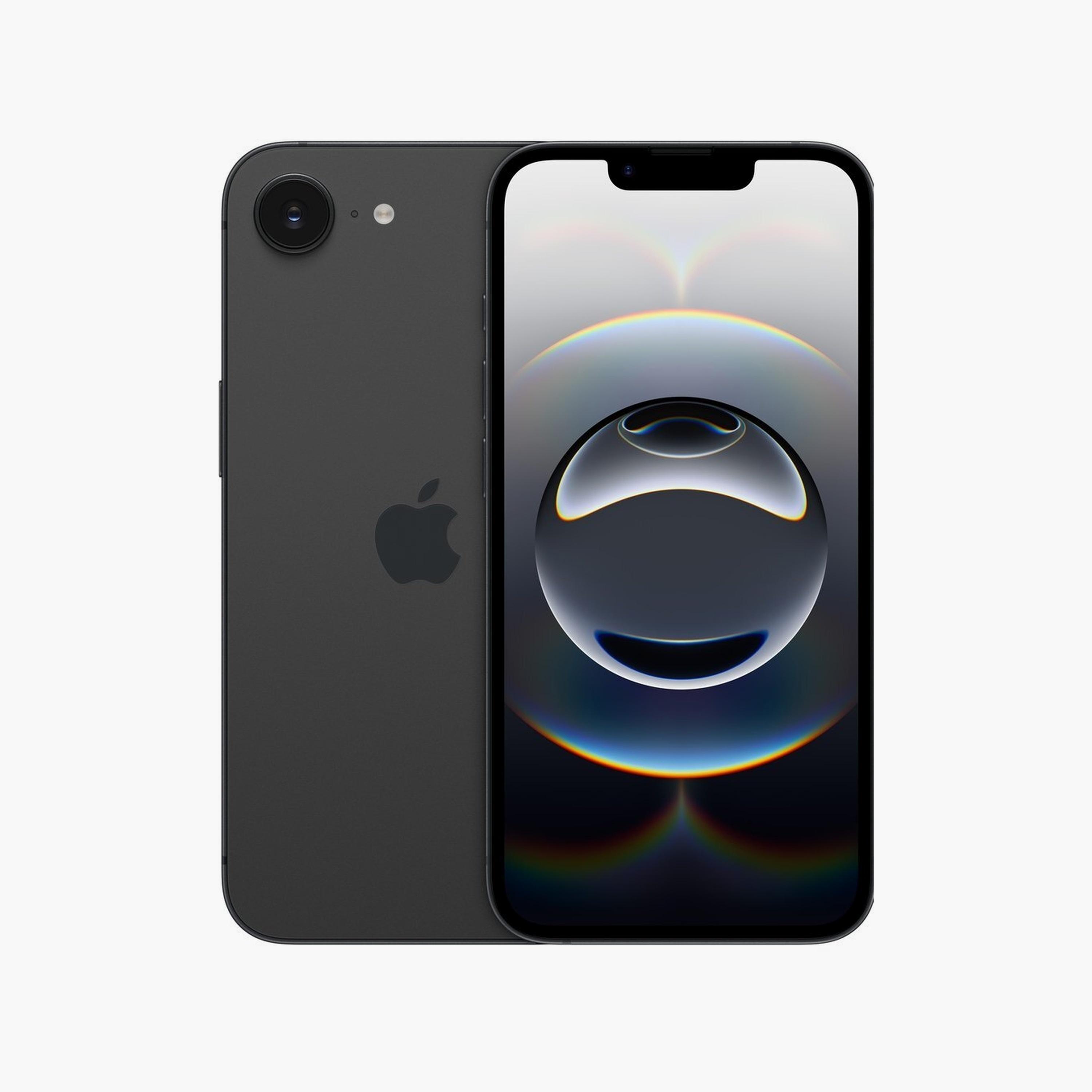 Apple iPhone 16e Black 5G 8GB+128GB 6.1" A18 Chip with 4‑Core GPU iOS 18| MD1F4AE/A-electronics-phones-image-1