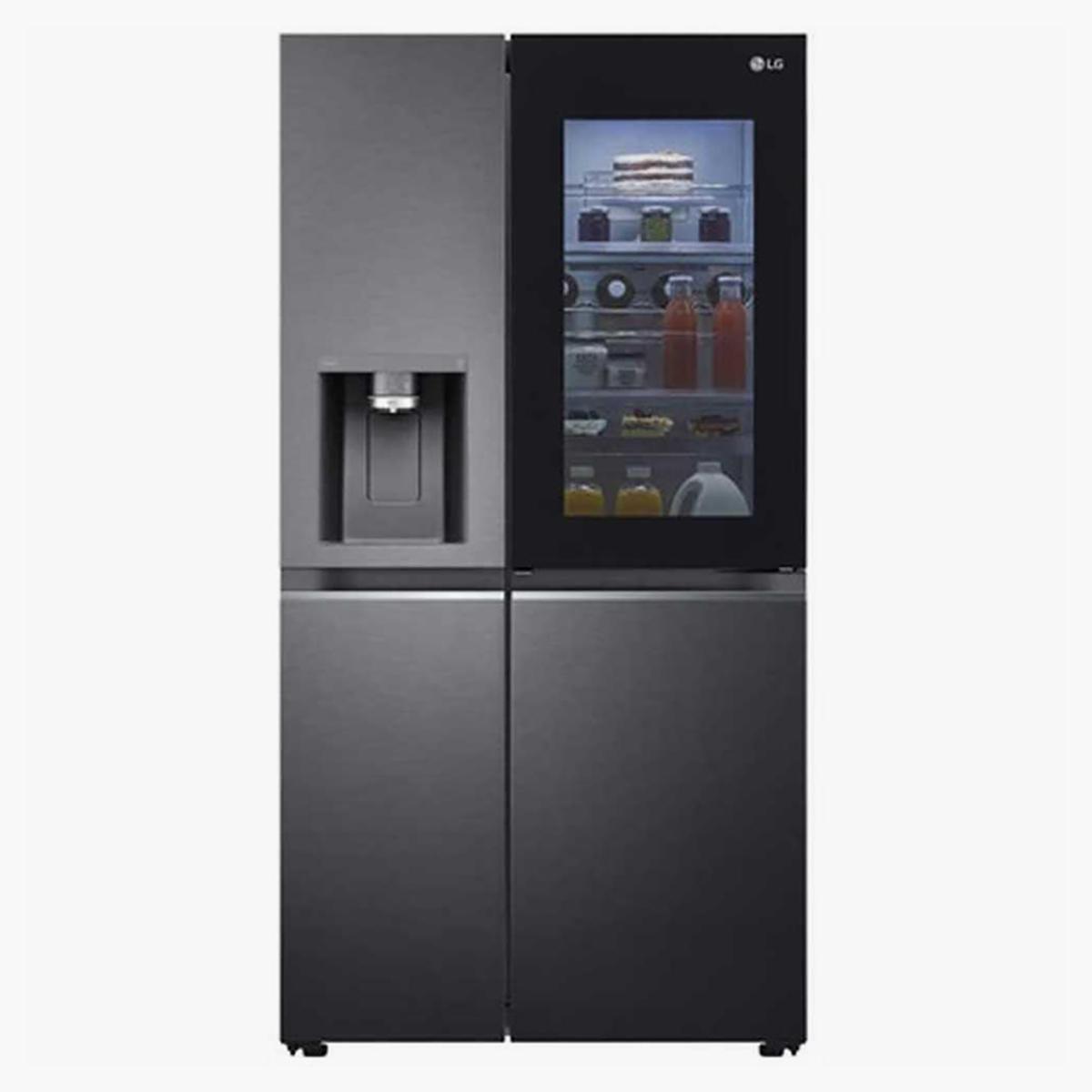 LG 674 Litres Side By Side Refrigerator - GR-X267CQEW