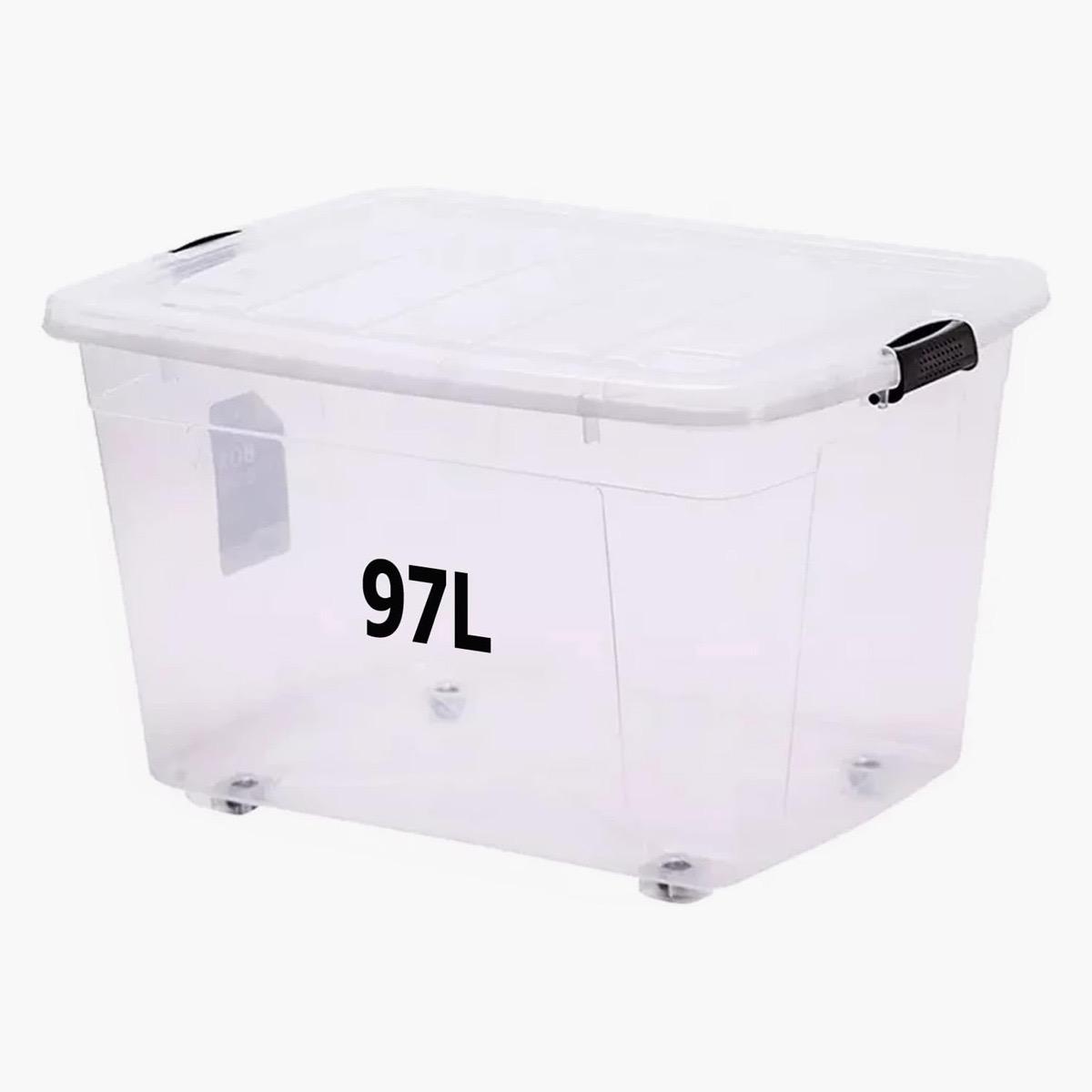 Quesera Multipurpose Storage Box with Wheels - 97 L