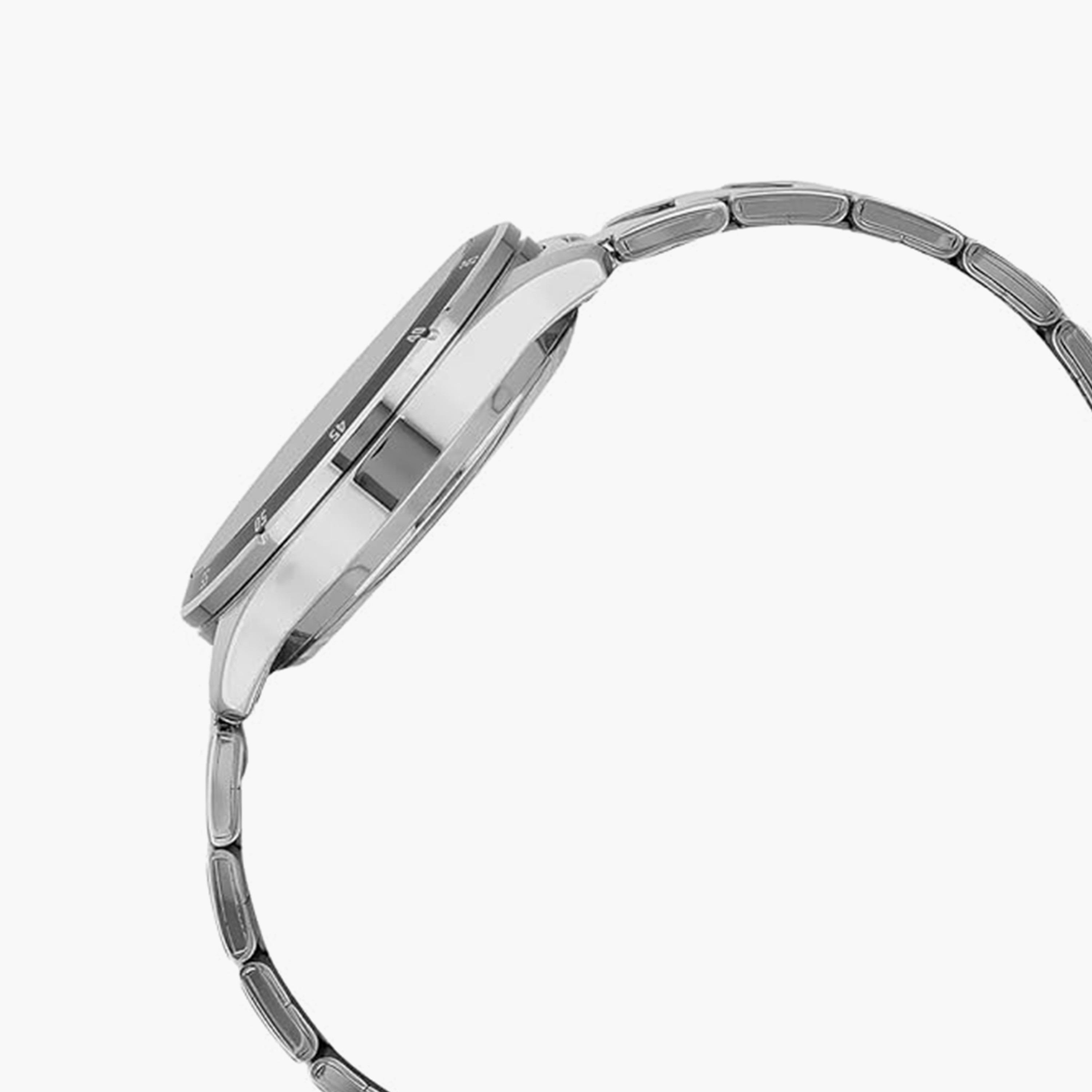 Casio Men's 43MM Silver Analog Stainless Steel Strap Watch | MTP-1374D-1A3VDF-men-watchesandjewellery-watches-image-4