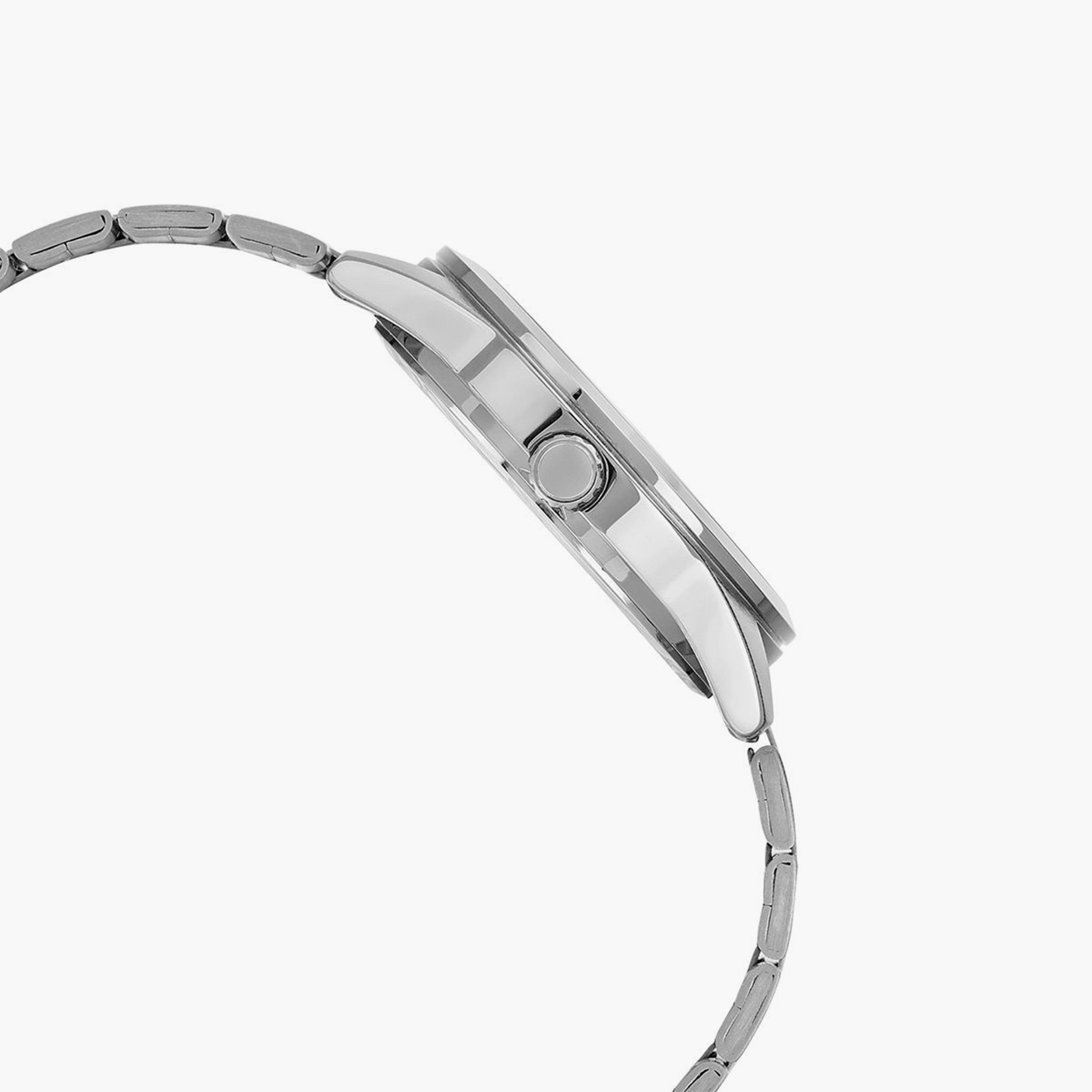 كاسيو- ساعة رجالية تناظرية حزام ستانلس ستيل لون فضي  41 مم | MTP-VD03D-3A1UDF-men-watchesandjewellery-watches-image-5