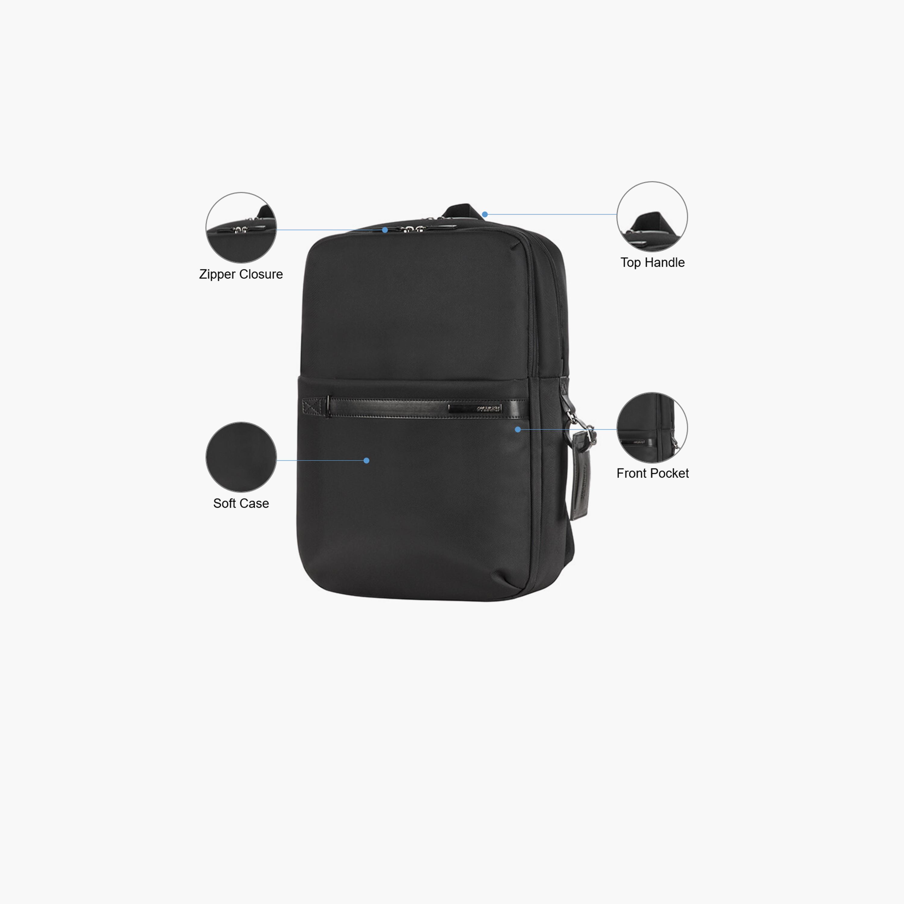 American Tourister 30L Backpack, Polyester, Adjustable Shoulder Straps | DR409004-school-bagsandbackpacks-backpacks-image-3