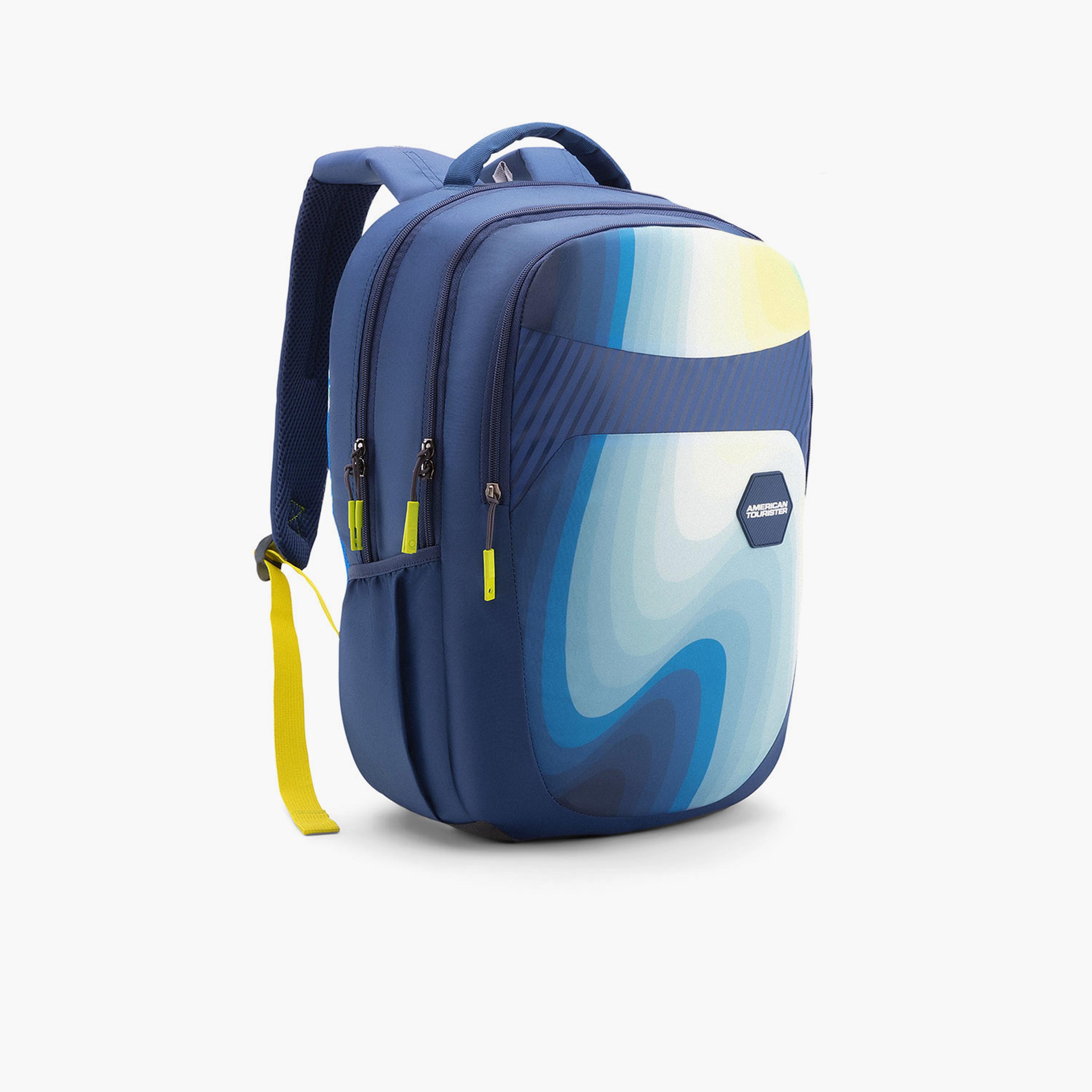 American Tourister 30.5L Backpack, Polyester, Adjustable Shoulder Straps | LN941001-school-bagsandbackpacks-backpacks-image-5