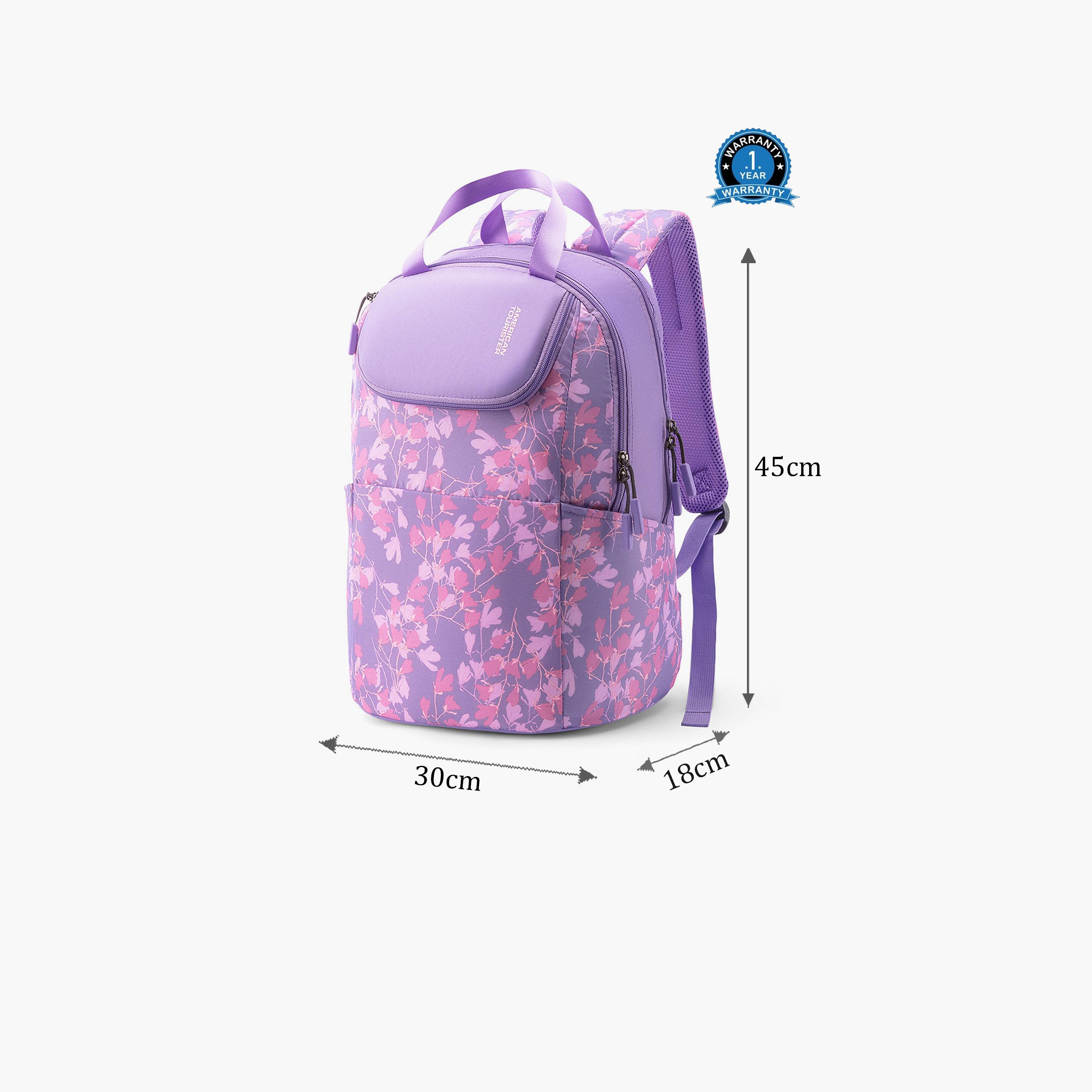 American Tourister 25L Backpack, Polyester, Adjustable Shoulder Straps | LO260001-school-bagsandbackpacks-backpacks-image-2