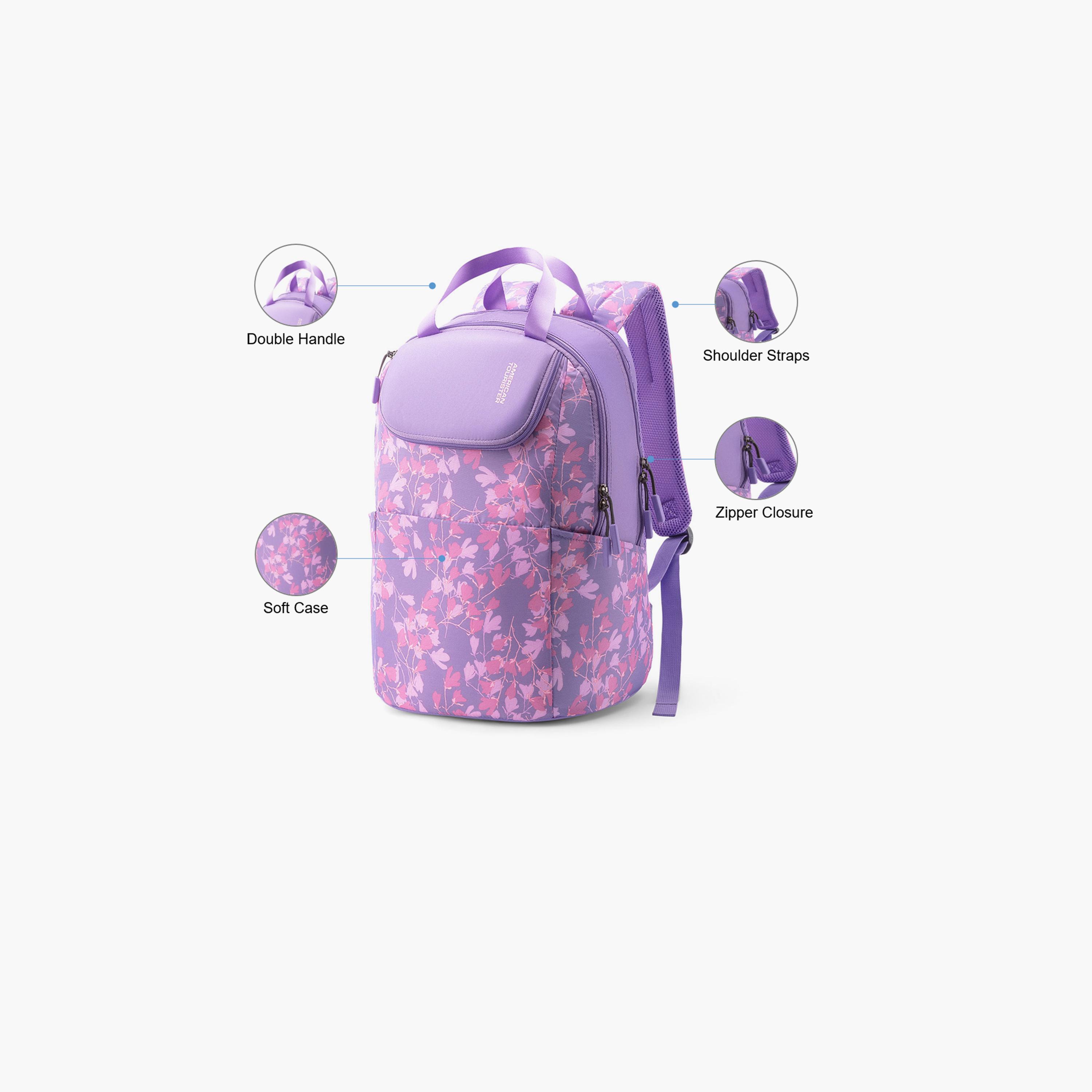 اميريكان توريستر- شنطة ظهر 25 لتر، بوليستر، أحزمة كتف قابلة للتعديل | LO260001-school-bagsandbackpacks-backpacks-image-3