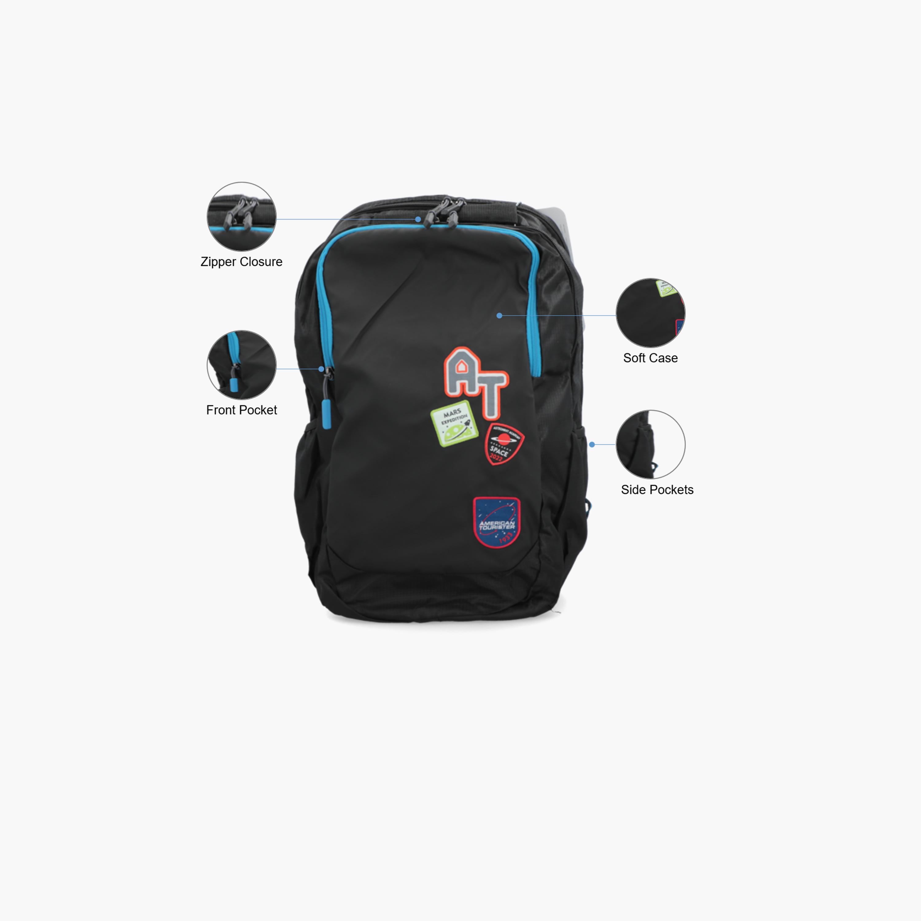 اميريكان توريستر- شنطة ظهر 32 لتر، بوليستر، أحزمة كتف قابلة للتعديل | LO809001-school-bagsandbackpacks-backpacks-image-3