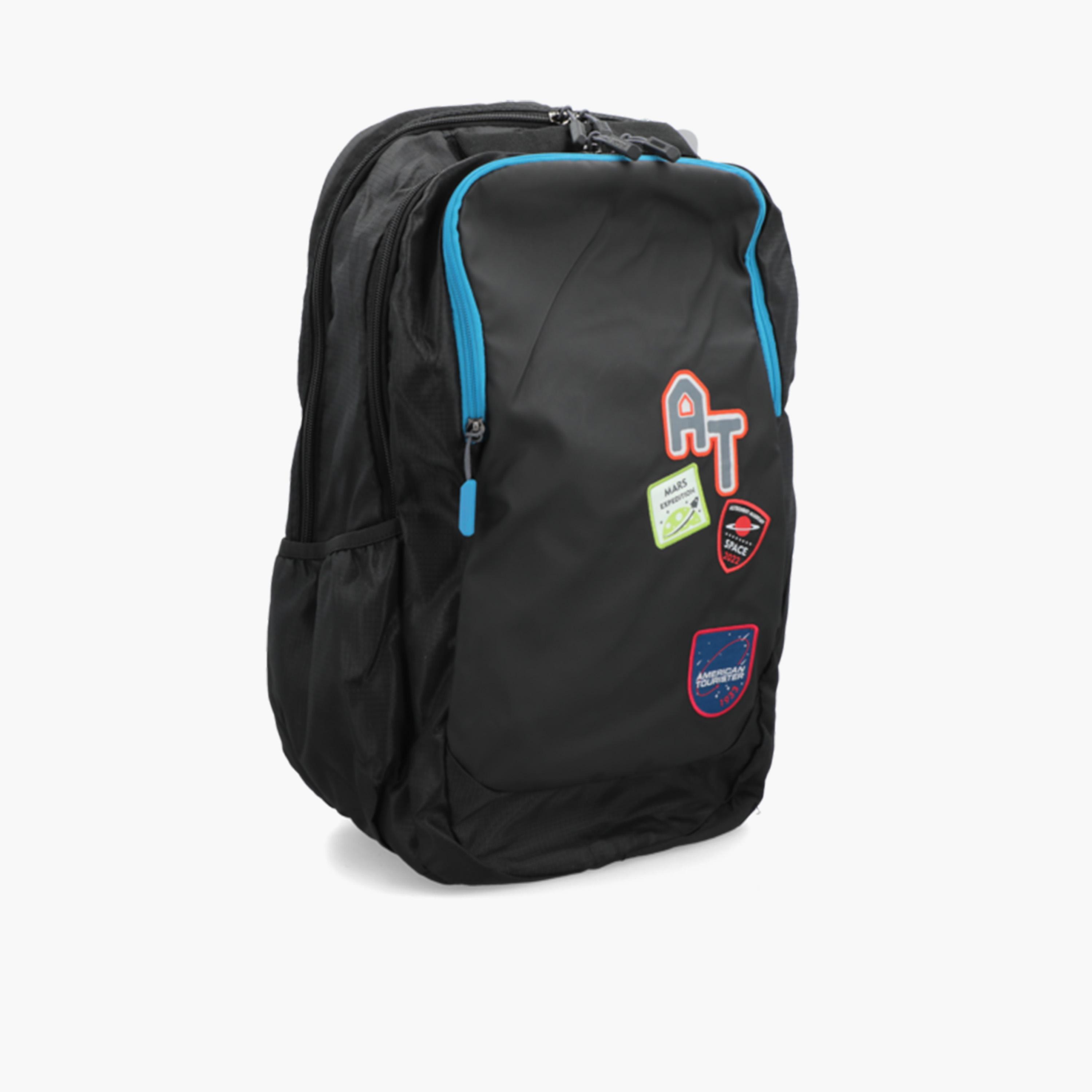 American Tourister 32L Backpack, Polyester, Adjustable Shoulder Straps | LO809001-school-bagsandbackpacks-backpacks-image-4
