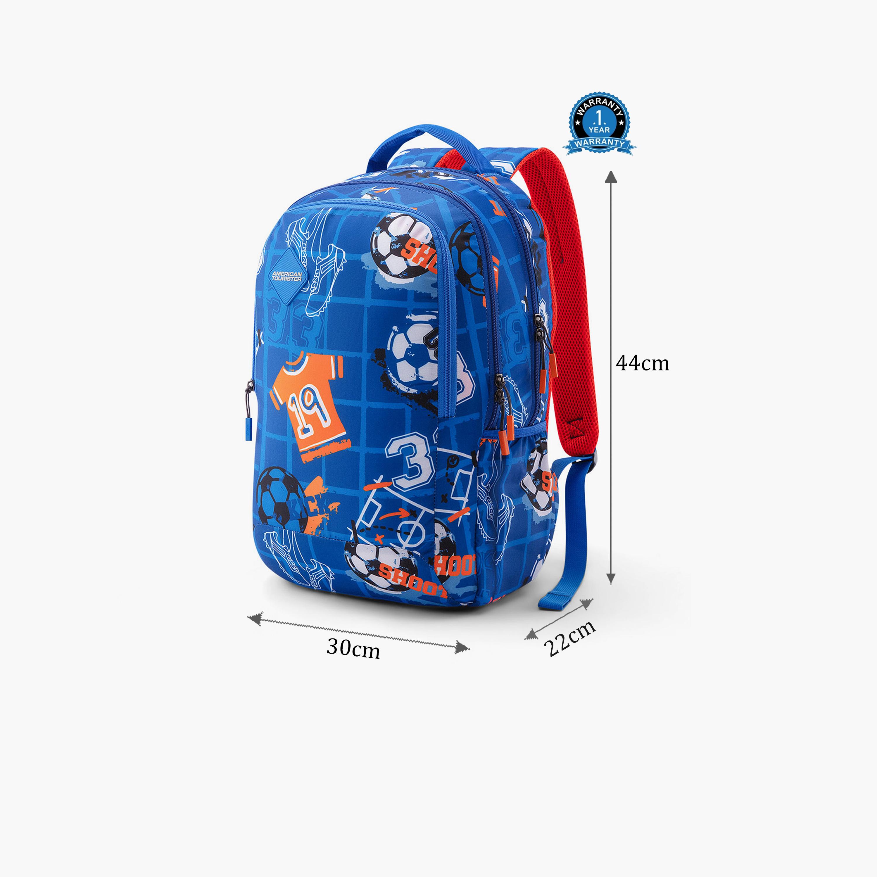 اميريكان توريستر- شنطة ظهر 31 لتر، بوليستر، أحزمة كتف قابلة للتعديل | LP301001-school-bagsandbackpacks-backpacks-image-2