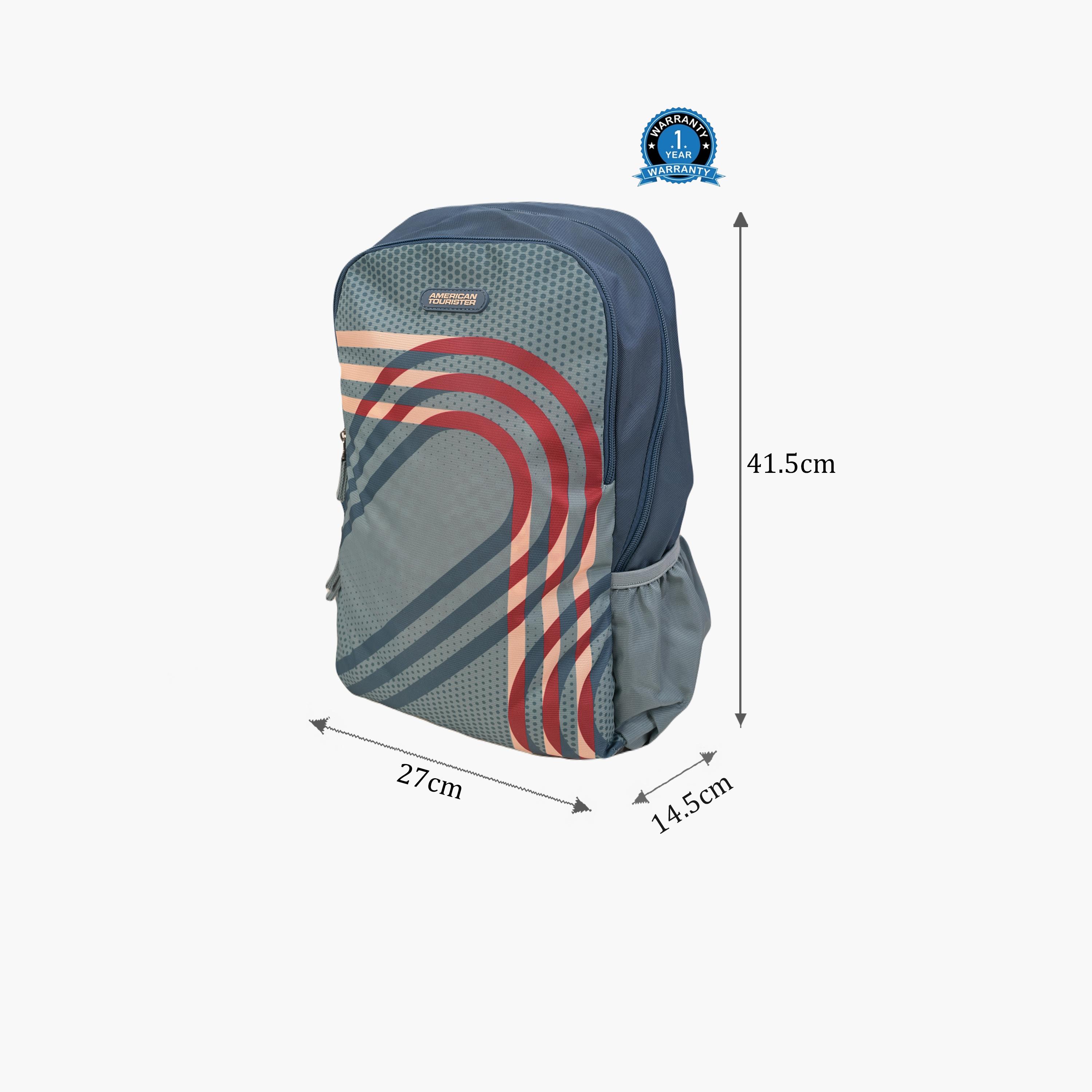 American Tourister 20L Backpack, Polyester, Adjustable Shoulder Straps | SL434001-school-bagsandbackpacks-backpacks-image-2