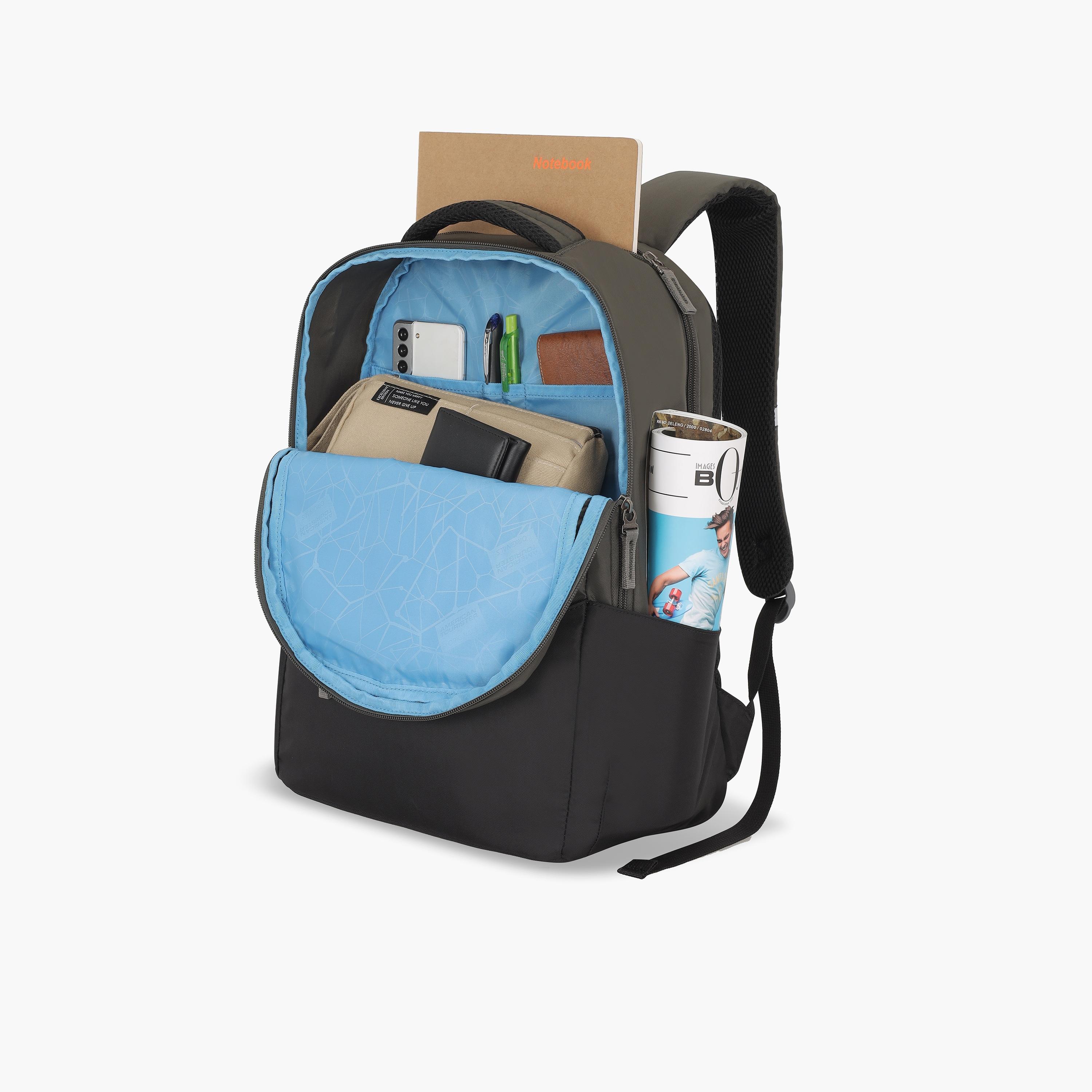 American Tourister 27L Backpack, Polyester, Adjustable Shoulder Straps | SH209001-school-bagsandbackpacks-backpacks-image-5