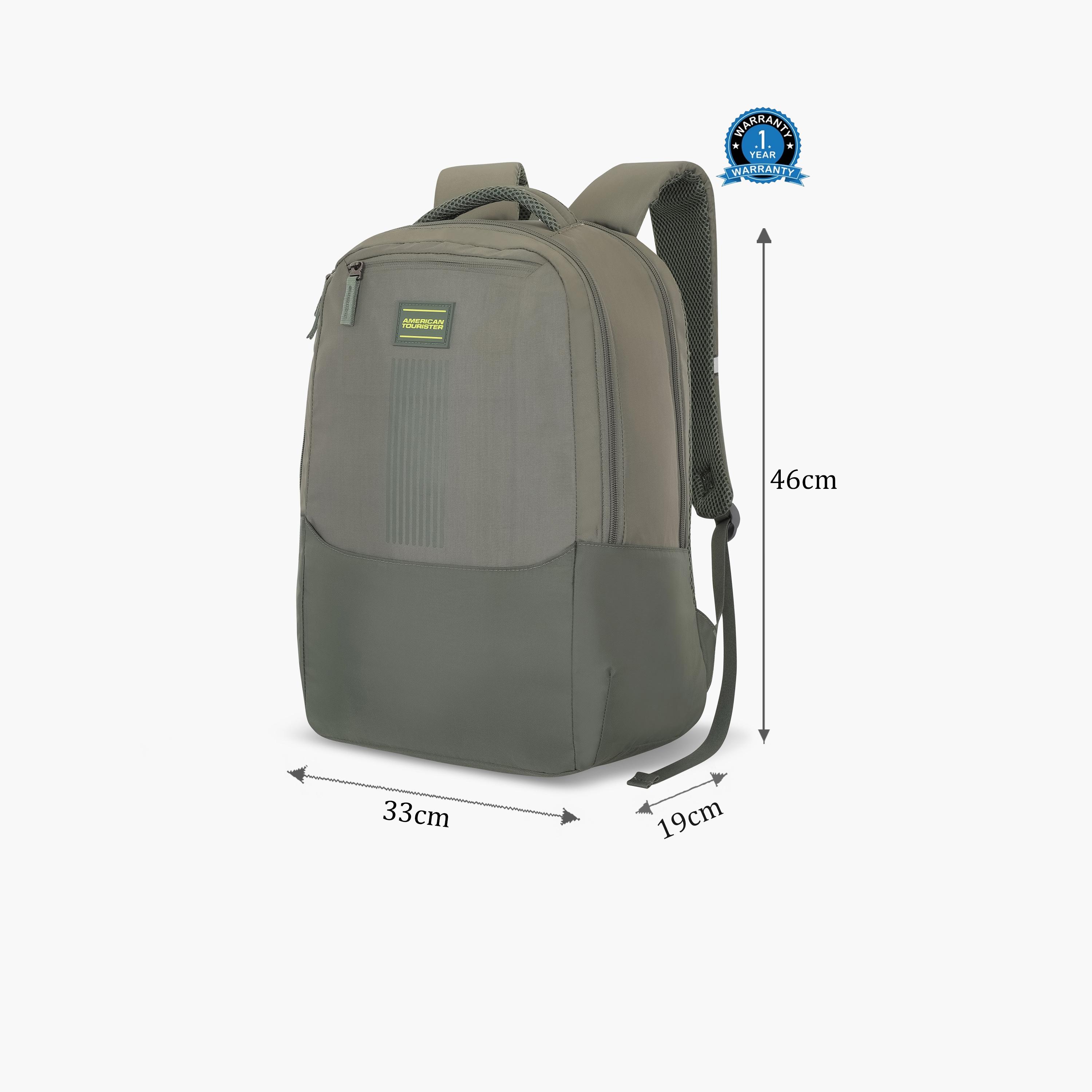 American Tourister 27L Backpack, Polyester, Adjustable Shoulder Straps | SH214001-school-bagsandbackpacks-backpacks-image-2
