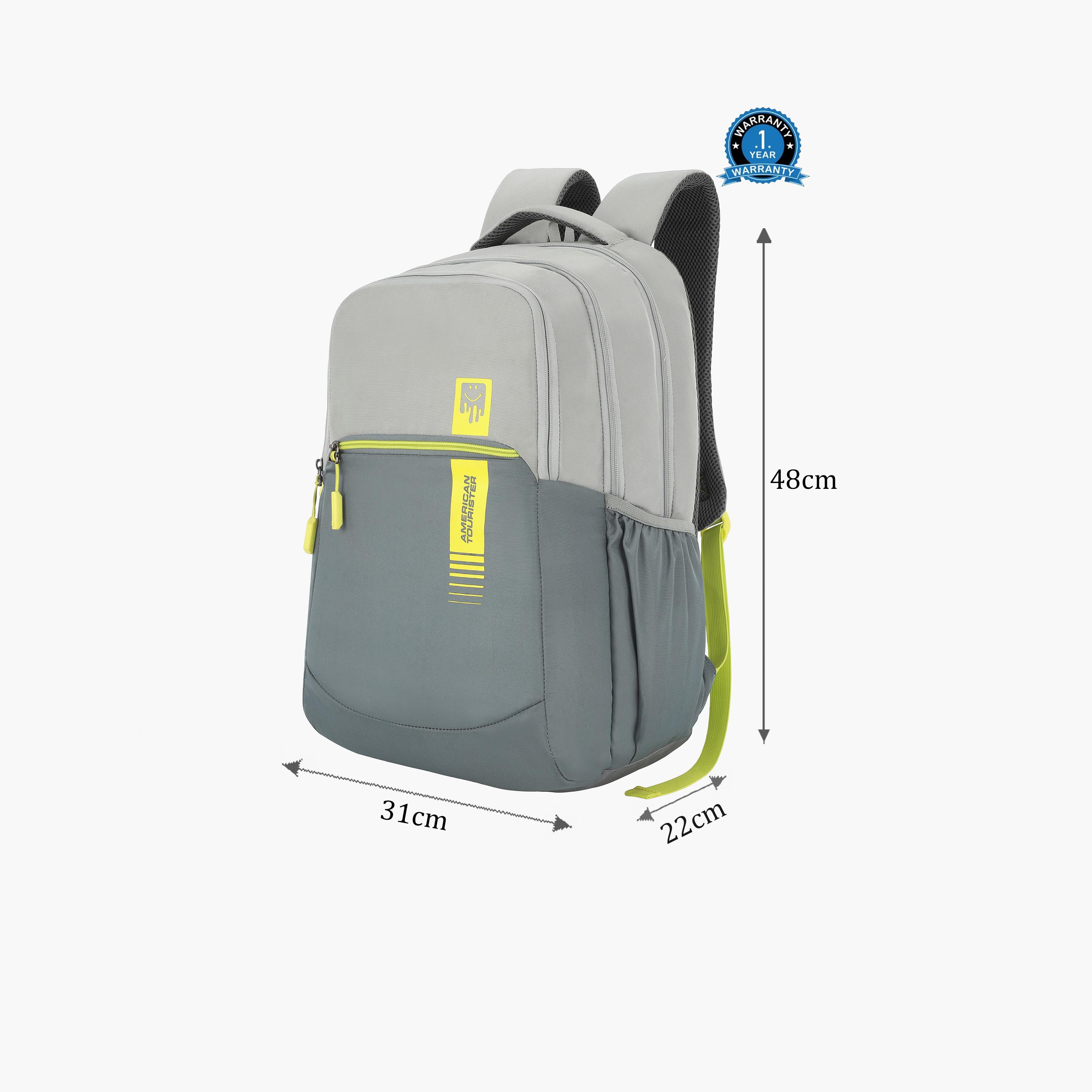 American Tourister 28L Backpack, Polyester, Adjustable Shoulder Straps | SF308001-school-bagsandbackpacks-backpacks-image-2