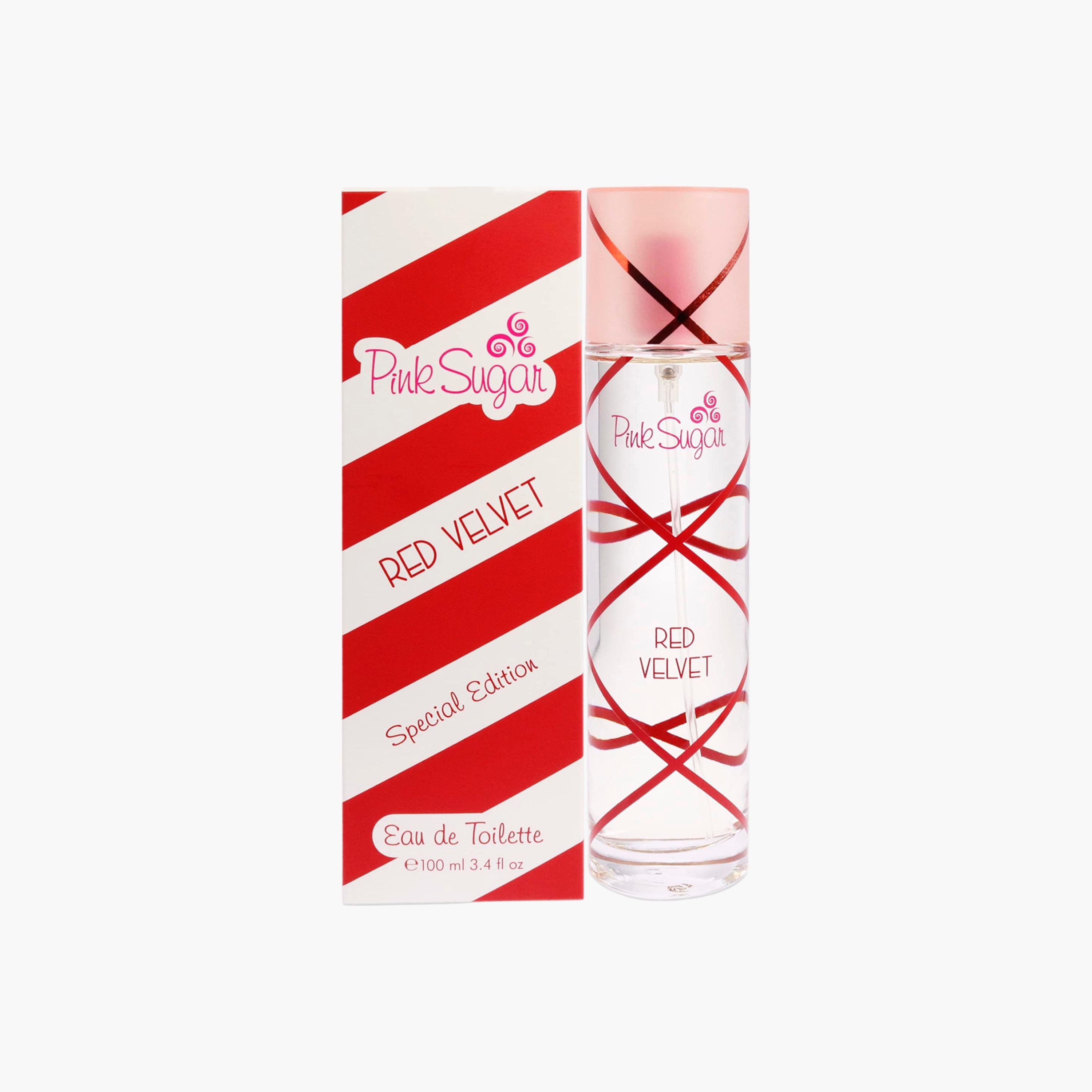 Aquolina Pink Sugar Red Velvet Special Edition Eau De Toilette for Women - 100 ml-beautyandpersonalcare-fragrance-women-image-1