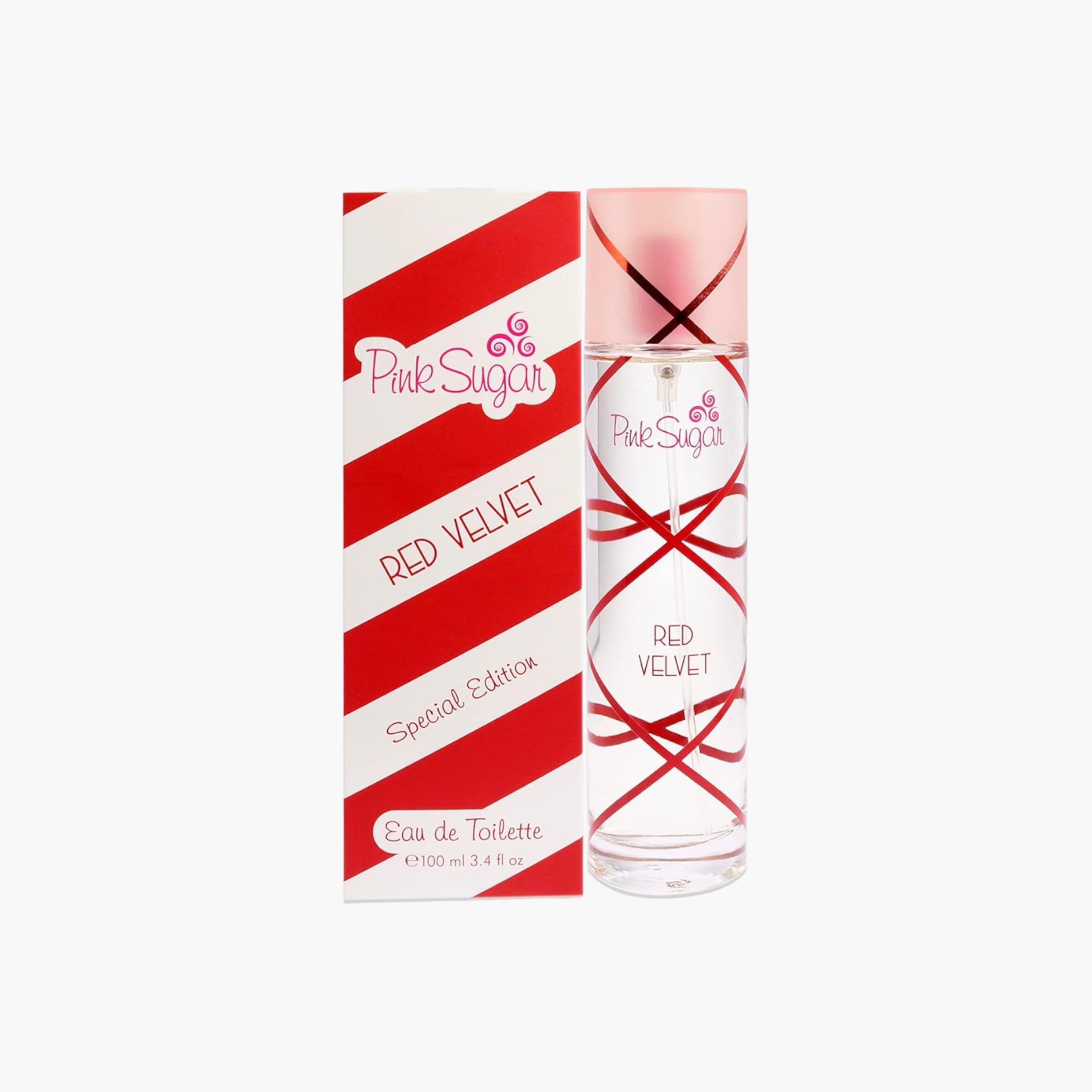 Aquolina Pink Sugar Red Velvet Special Edition Eau De Toilette for Women - 100 ml-beautyandpersonalcare-fragrance-women-image-2