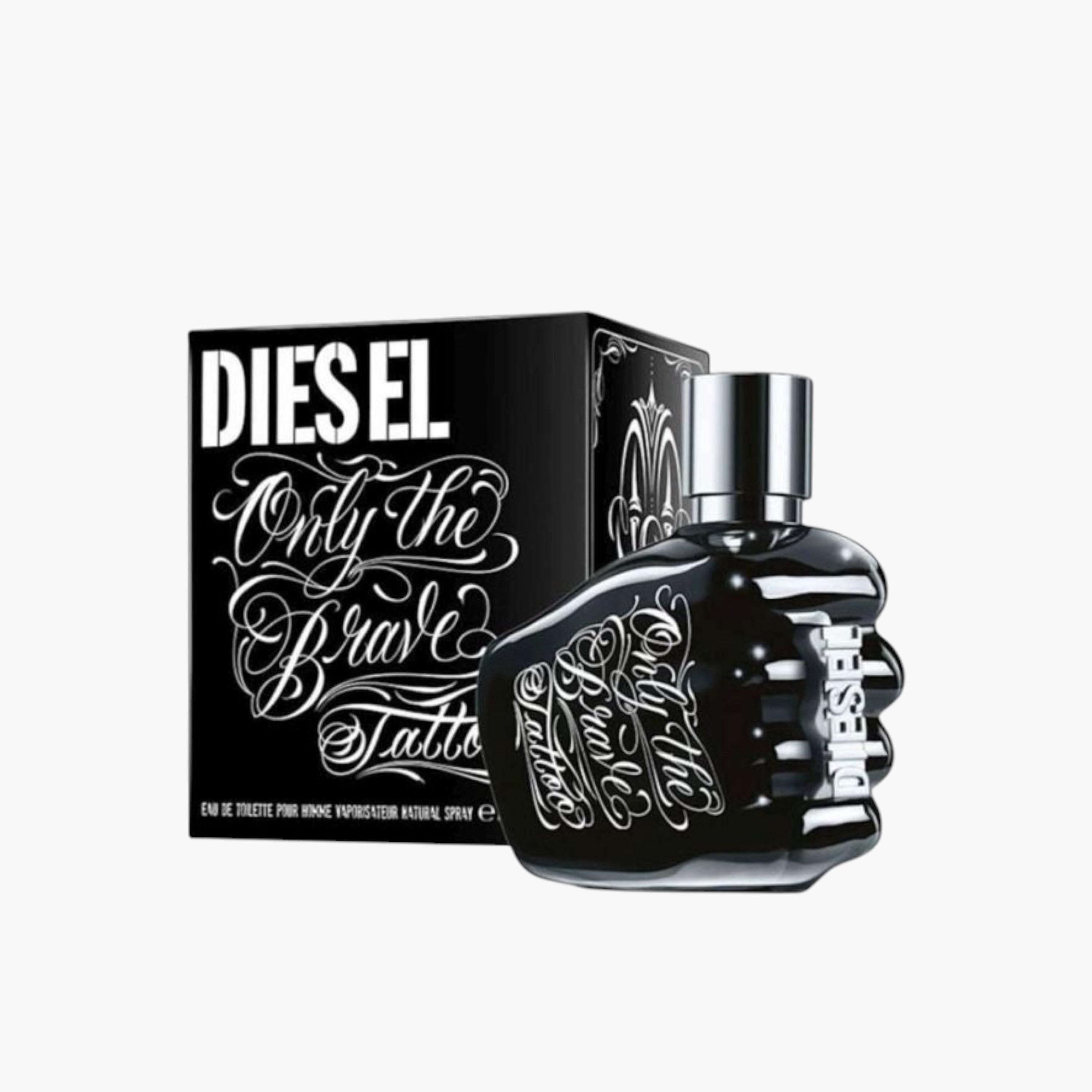 عطر أونلي ذا بريف تاتوو أو دو تواليت للرجال من ديزل - 75 مل-beautyandpersonalcare-fragrance-men-image-2