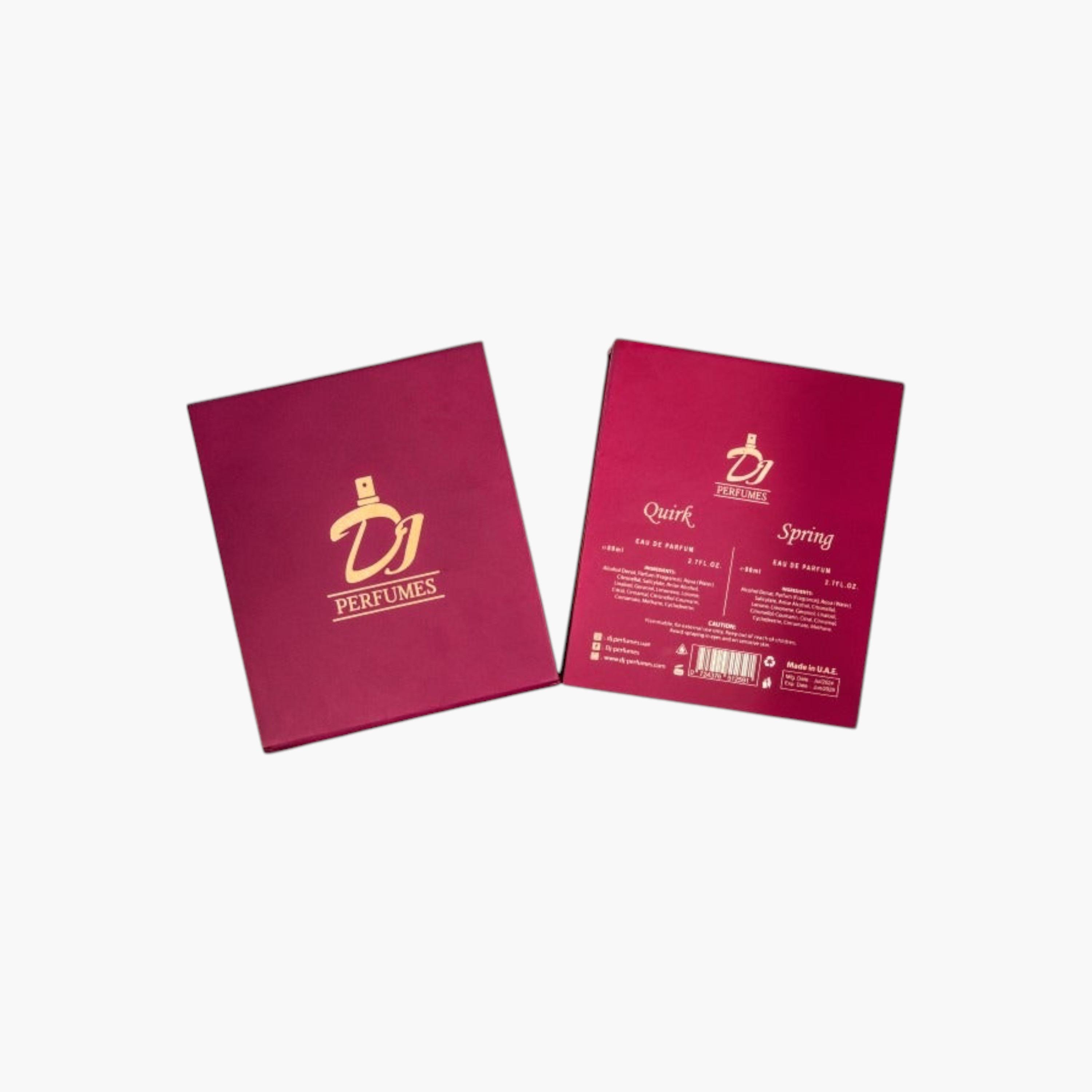 Dj Perfumes 2-Piece Quirk and Spring Eau de Parfum Gift Set - 80 ml-beautyandpersonalcare-fragrance-women-image-2